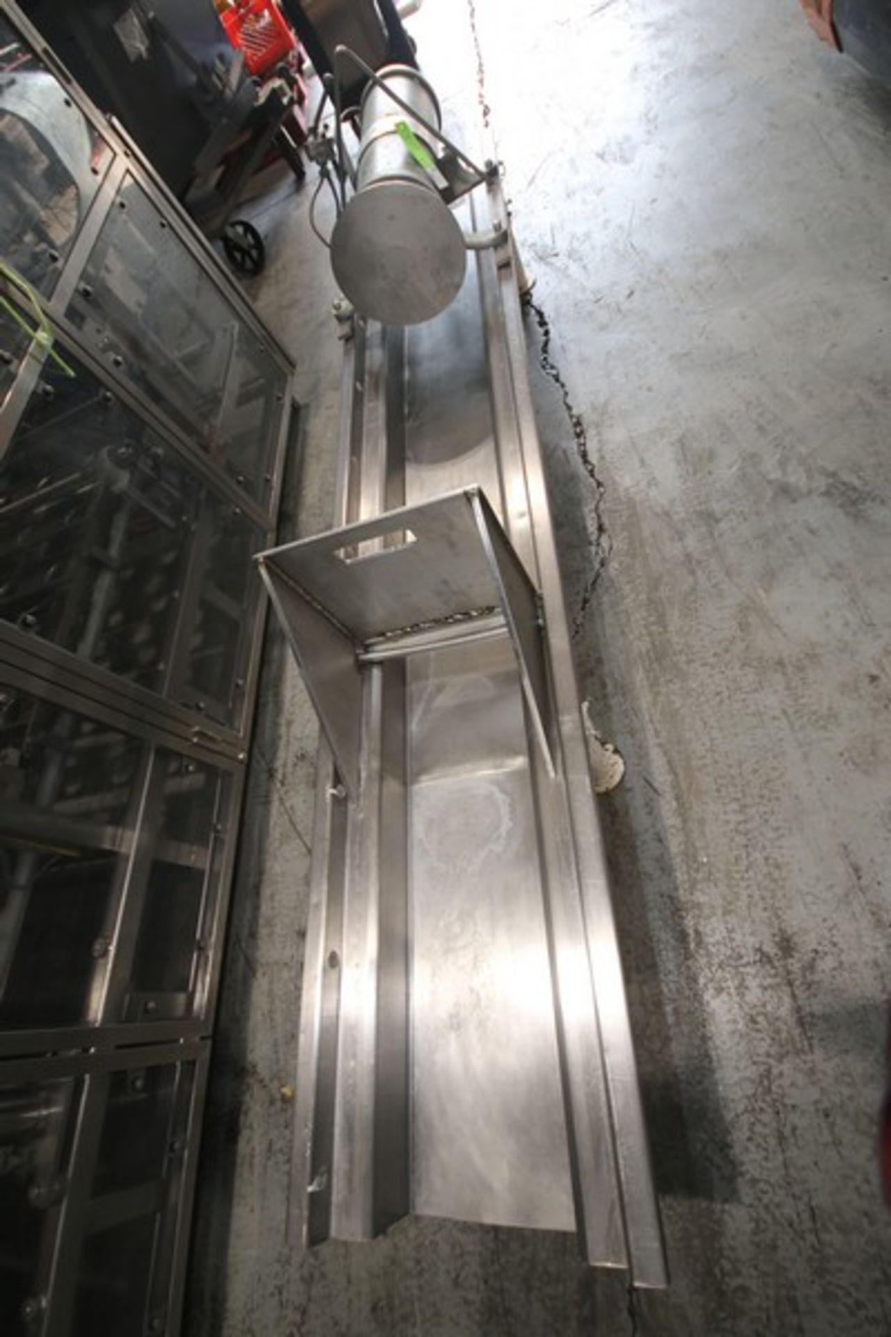 Horizontal Pneumatic S/S Cheese Press, with 12" Plate, (Aprox. Overall Dims. 101" L x 20" W x 30" H) - Image 2 of 4