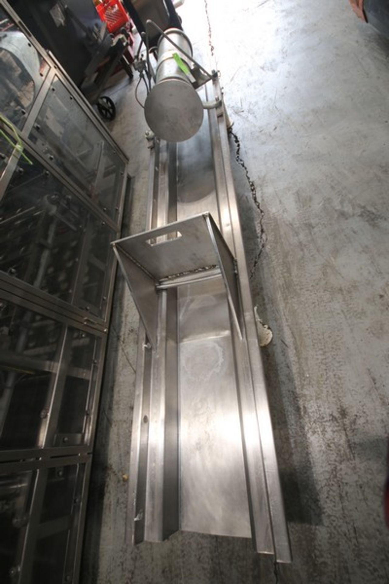 Horizontal Pneumatic S/S Cheese Press, with 12" Plate, (Aprox. Overall Dims. 101" L x 20" W x 30" H) - Bild 2 aus 4