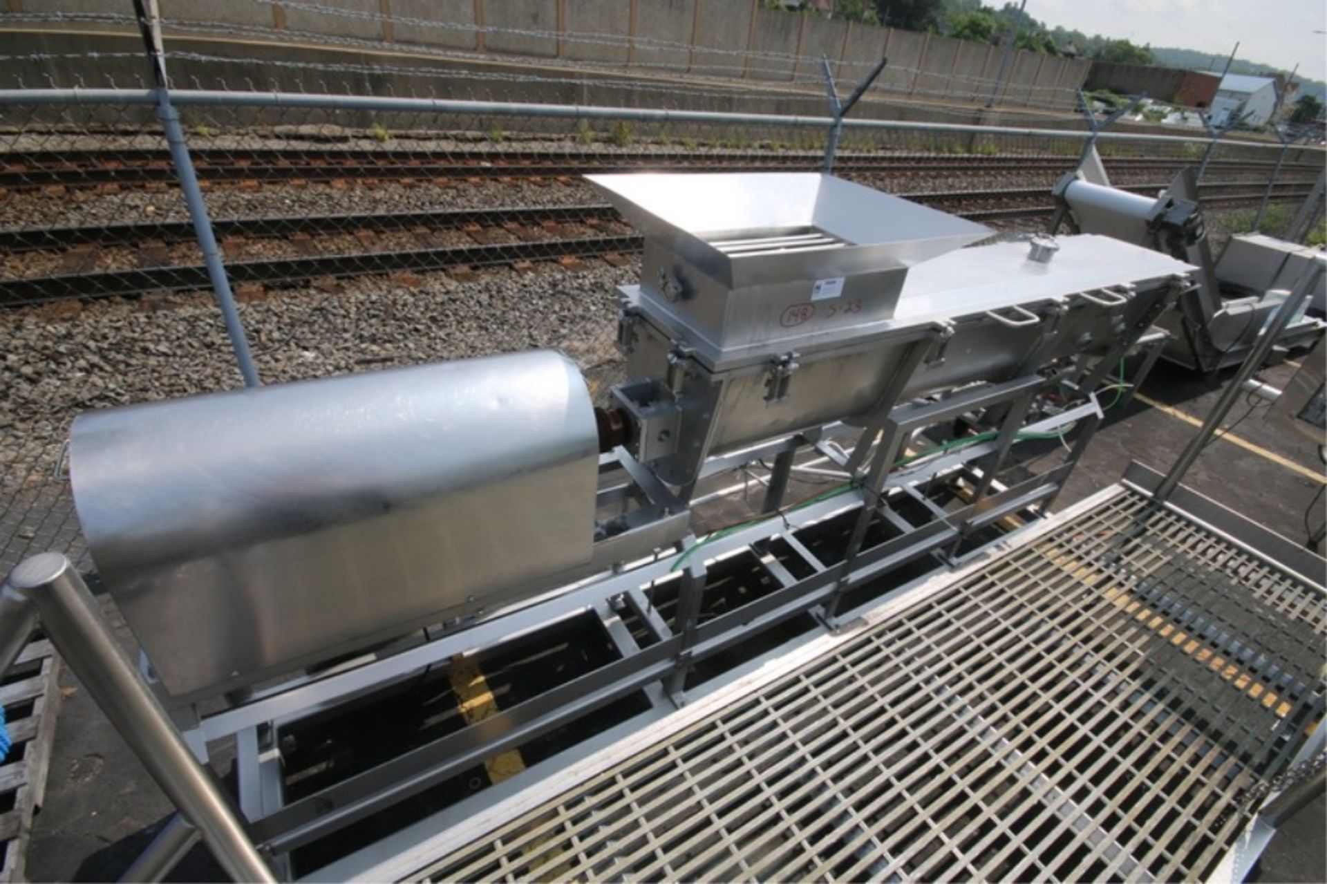 Koss S/S Cheese Cooker, SN 7S40, with 8' L x 15" W x 17" D Auger Area, 12" Auger, with Nord 20 hp - Bild 3 aus 14