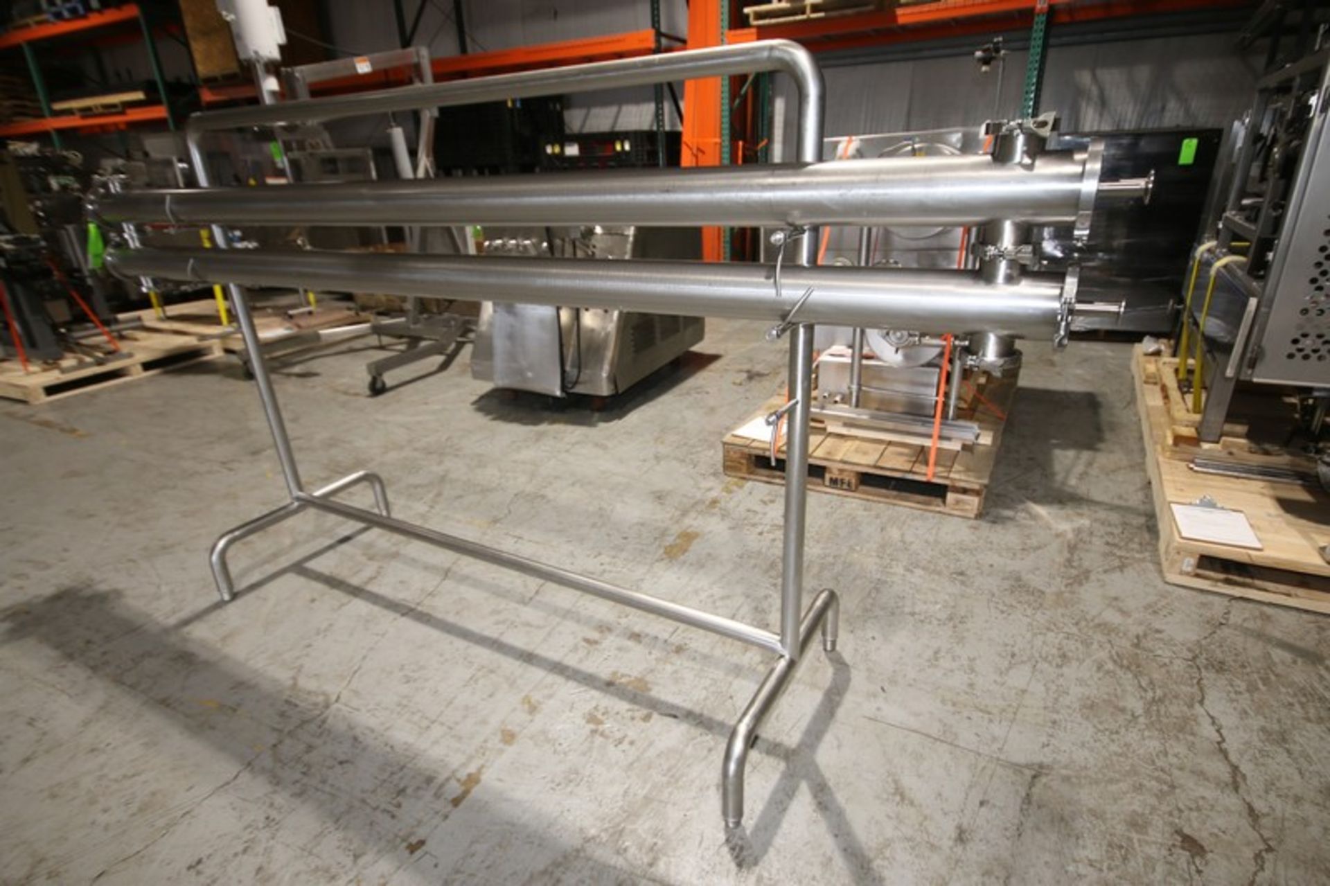 4" x 10' L - 2 -Tube S/S RO/UF Rack with S/S Stand (INV#96675) (Located @ the MDG Auction Showroom - Image 2 of 6