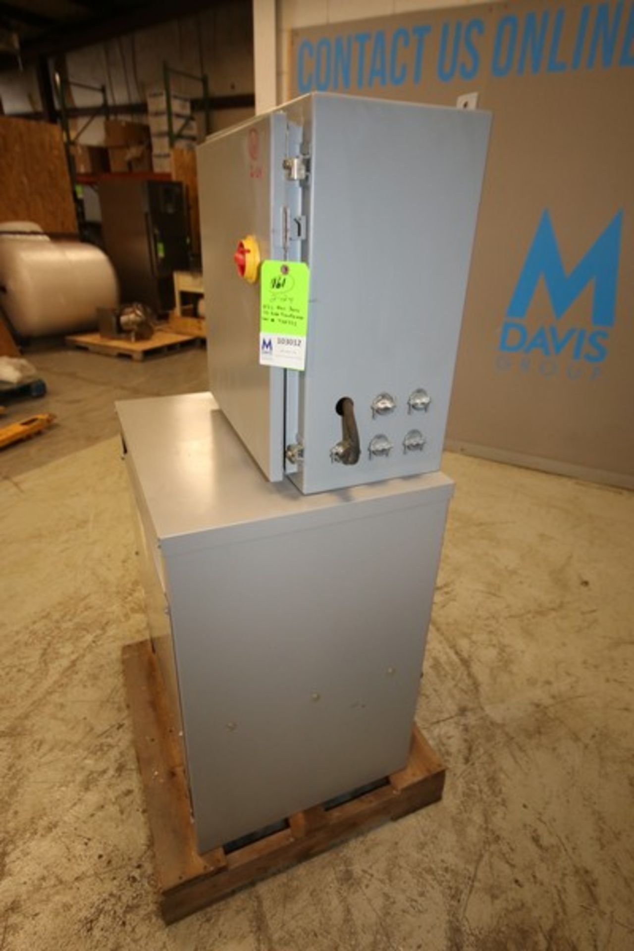 EGS Hevi-Duty 75 KVA Transformer, Cat No T5J5S, High Voltage - 480 Delta, Low Voltage - 240 - Image 5 of 7