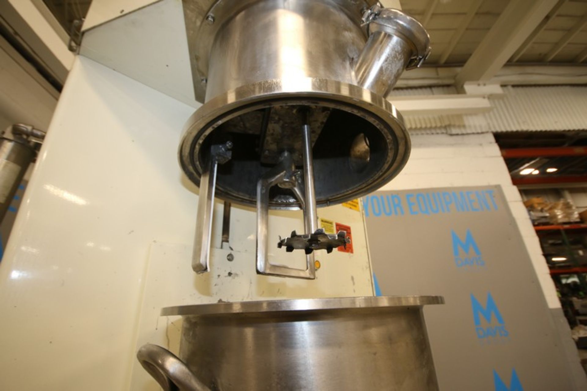 Ross Planetary Mixer, Model PDM-4, SN 104097, with Stirrer & Disperser, 14" W x 8" D S/S Mixing - Image 3 of 12