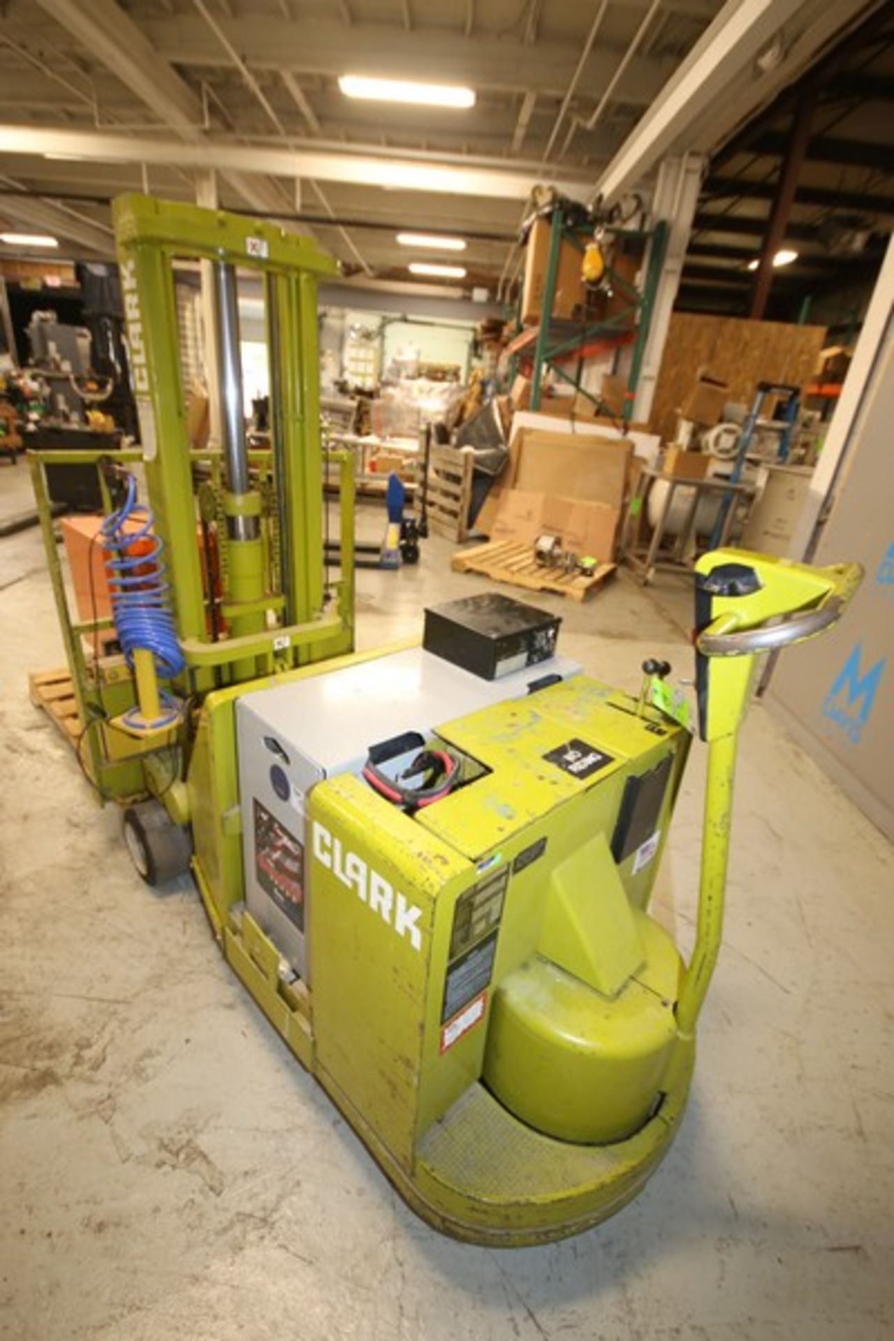Clark 2,500 lbs. Capacity Walk Behind 24V Electric Forklift, Model St25B, SN ST24501894710FA, with - Image 3 of 8