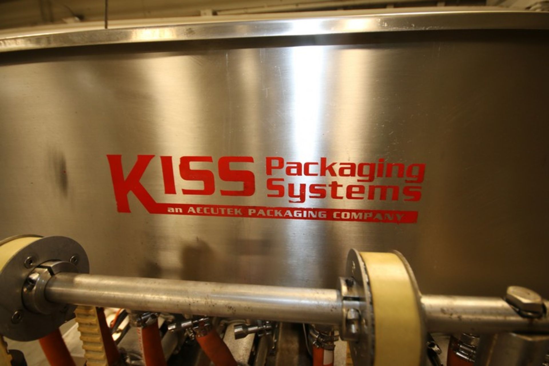 Kiss Packaging Systems / Accure 8-Head S/S Piston Filler with Holding Tank / Bowl, (8) On-Board - Image 16 of 16