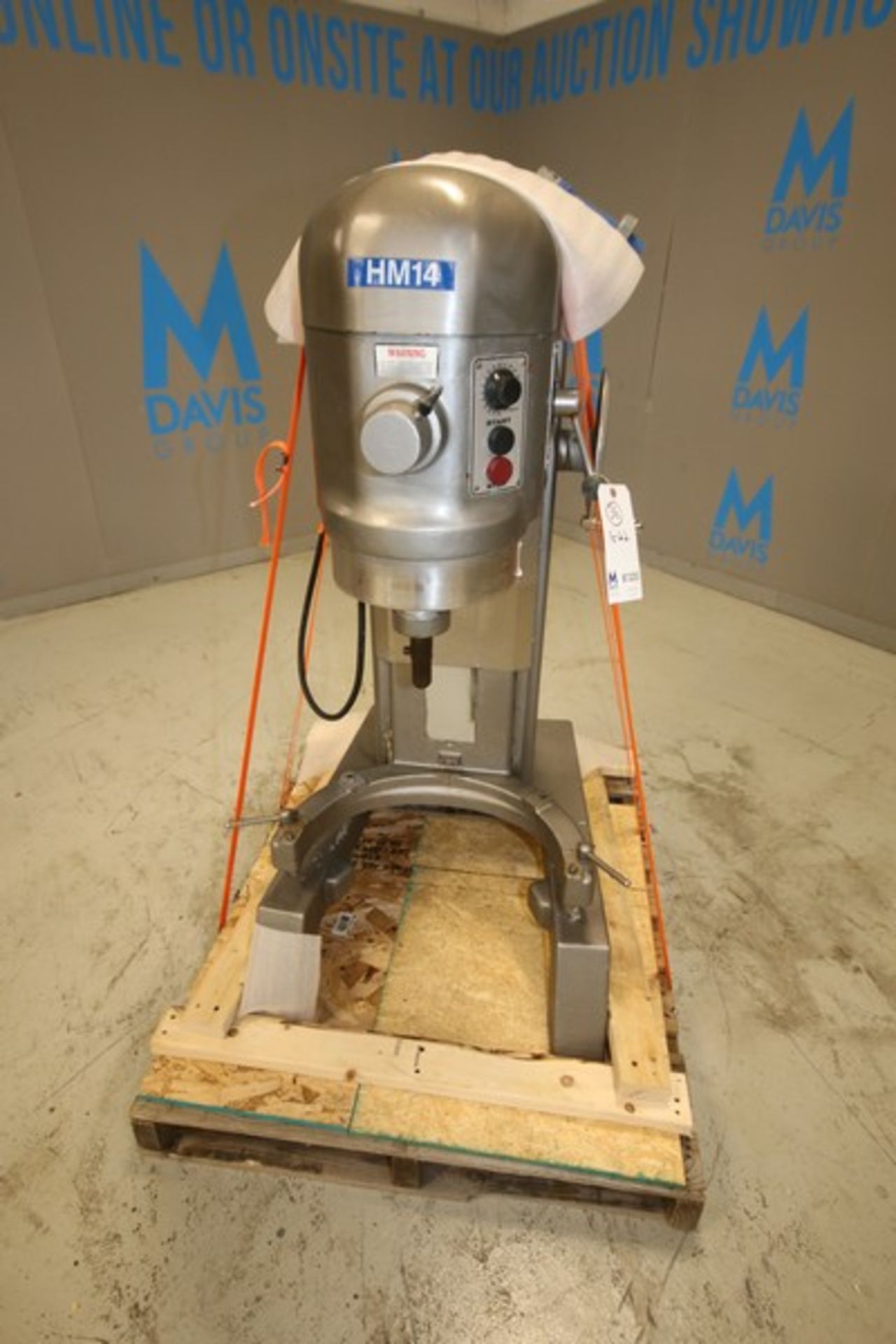 Hobart Dough Mixer, Model H-600-T, SN 11-038-978, 220 V 3 Phase, on Skid (INV#87225)(Located @ the - Bild 2 aus 7