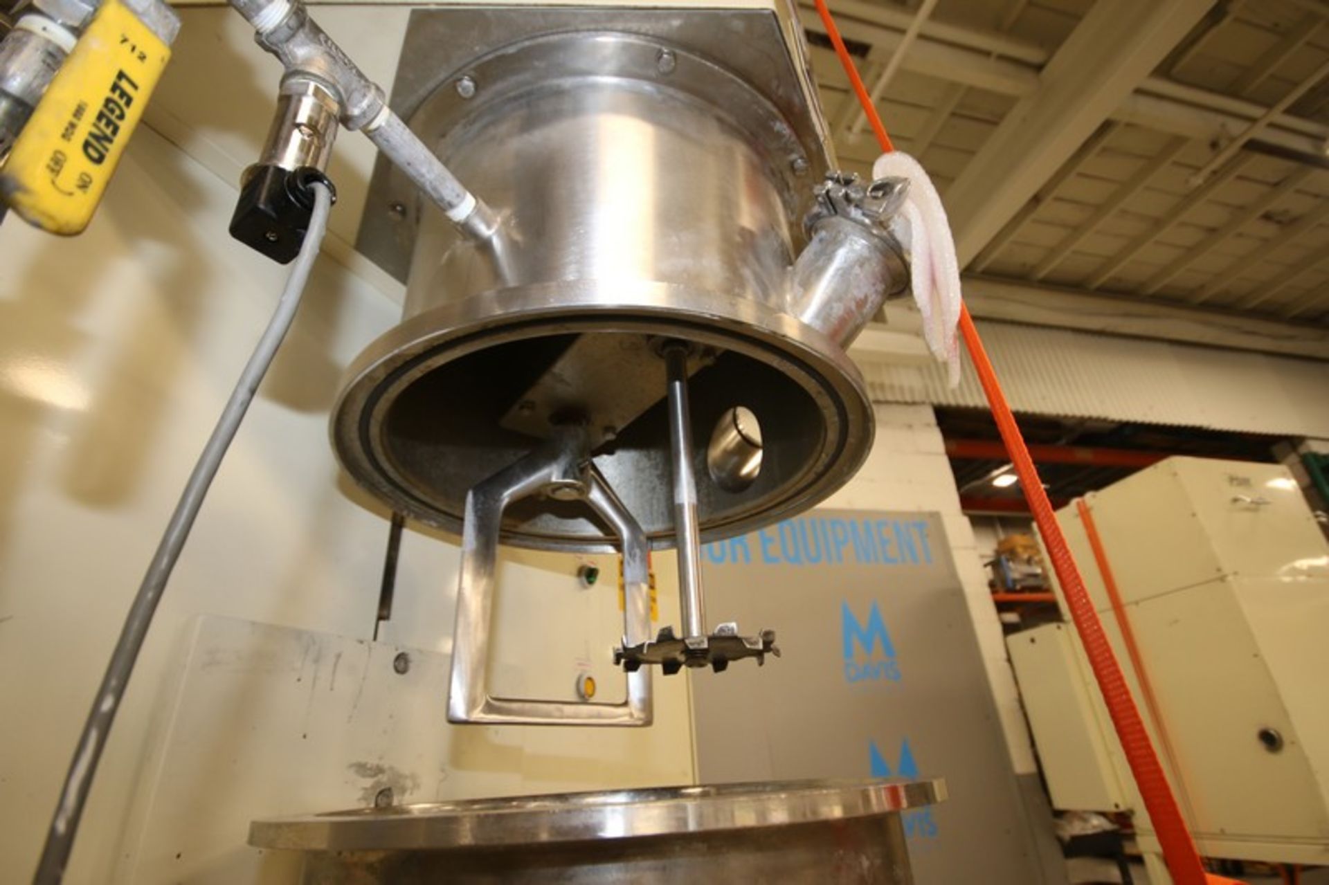 Ross Planetary Mixer, Model PDM-4, SN 106786, with Stirrer & Disperser, 14" W x 8" D S/S Mixing - Image 3 of 13