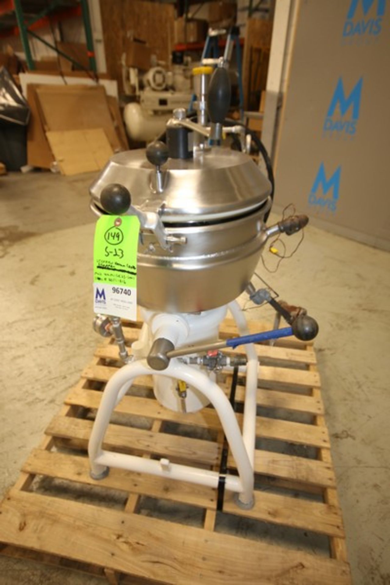 Stephan 25 Liter S/S Vacuum Cooker / Chopper, Model UMM / SK25-GN1, SMC NO. 80/C1816, 4.5/5.5 hp, - Image 8 of 9