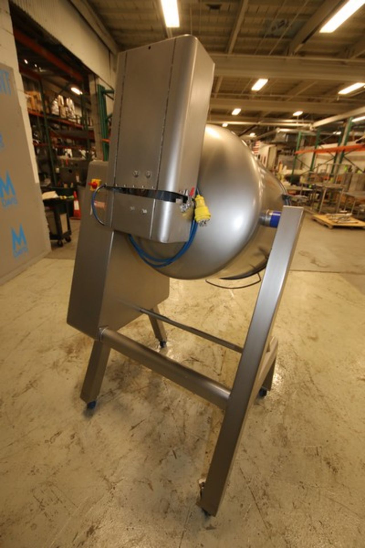 2020 Vakona, 250L Portable S/S Mixer, Model FM-250-STL, with Tilt Capability Hinged Lid & - Bild 5 aus 9