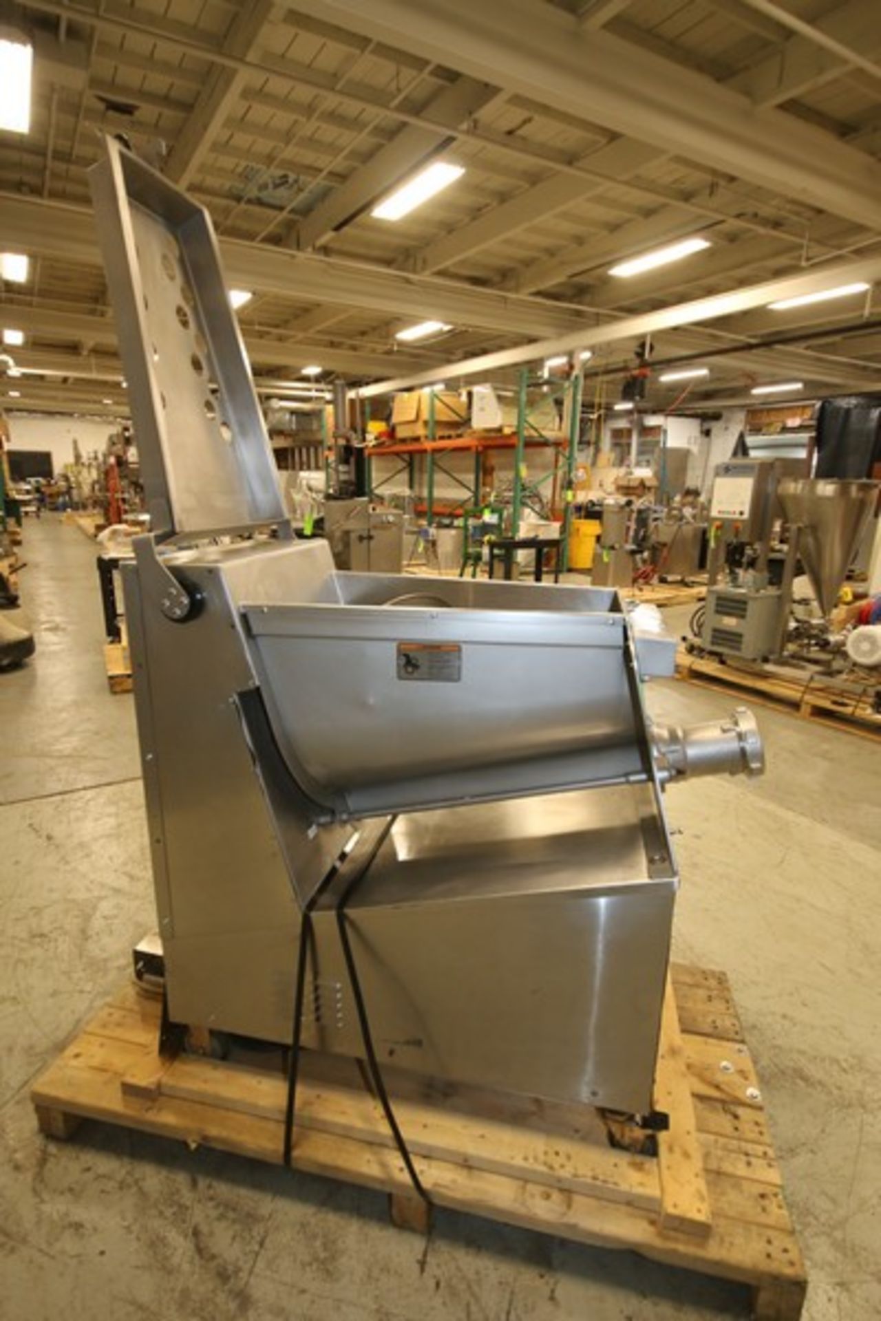 Hobart S/S 150 lb. Capacity Portable Meat Mixer / Grinder, Model MG1532, SN 27-1183-453, with - Image 6 of 8