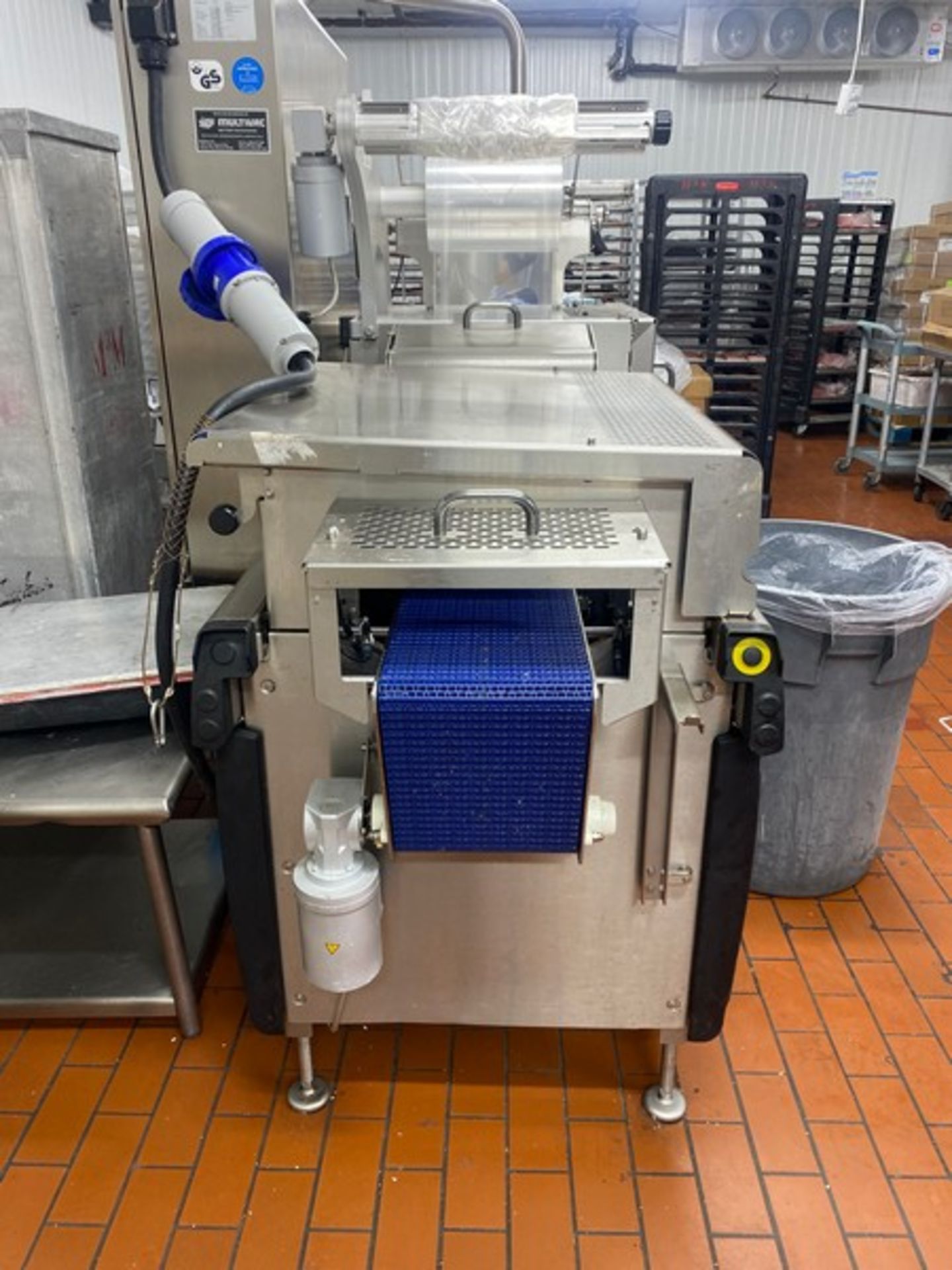 2014 Multivac Compact Automatic Traysealer, Model T600, S/N 196827, Designed for Rapid Product - Bild 8 aus 12