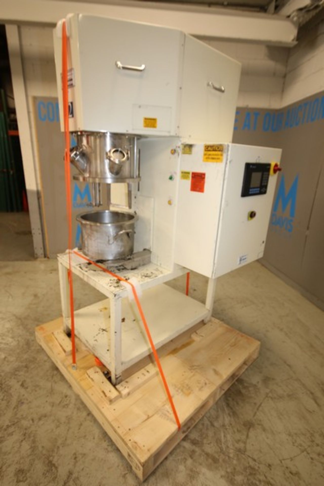 Ross Planetary Mixer, Model PDM-4, SN 104096, with Stirrer & Disperser, 14" W x 8" D S/S Mixing - Image 5 of 11