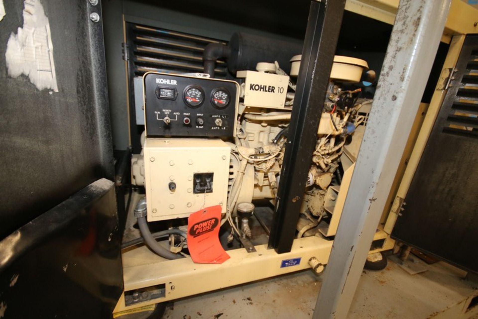Kohler 10 KVA Gas Portable Generator, Model 10RY61, SN 25687103, with Ford 4 Cylinder Gas Engine, - Image 5 of 11