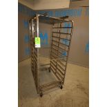 Lot of (5) FME 28" W x 36" D x 70" H S/S Bakery Racks, with 12 Position 26" W x 36" L Shelves (INV#