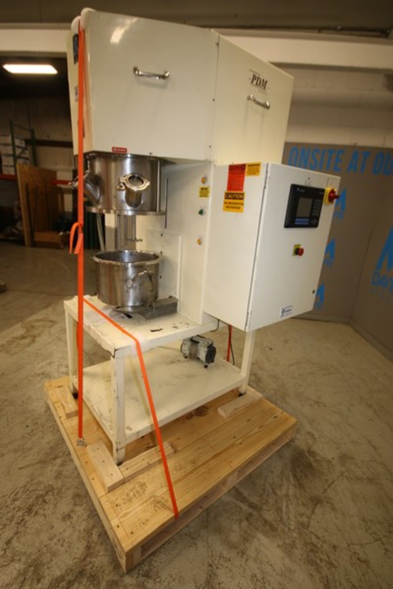 Ross Planetary Mixer, Model PDM-4, SN 106785, with Stirrer & Disperser, 14" W x 8" D S/S Mixing - Image 5 of 13