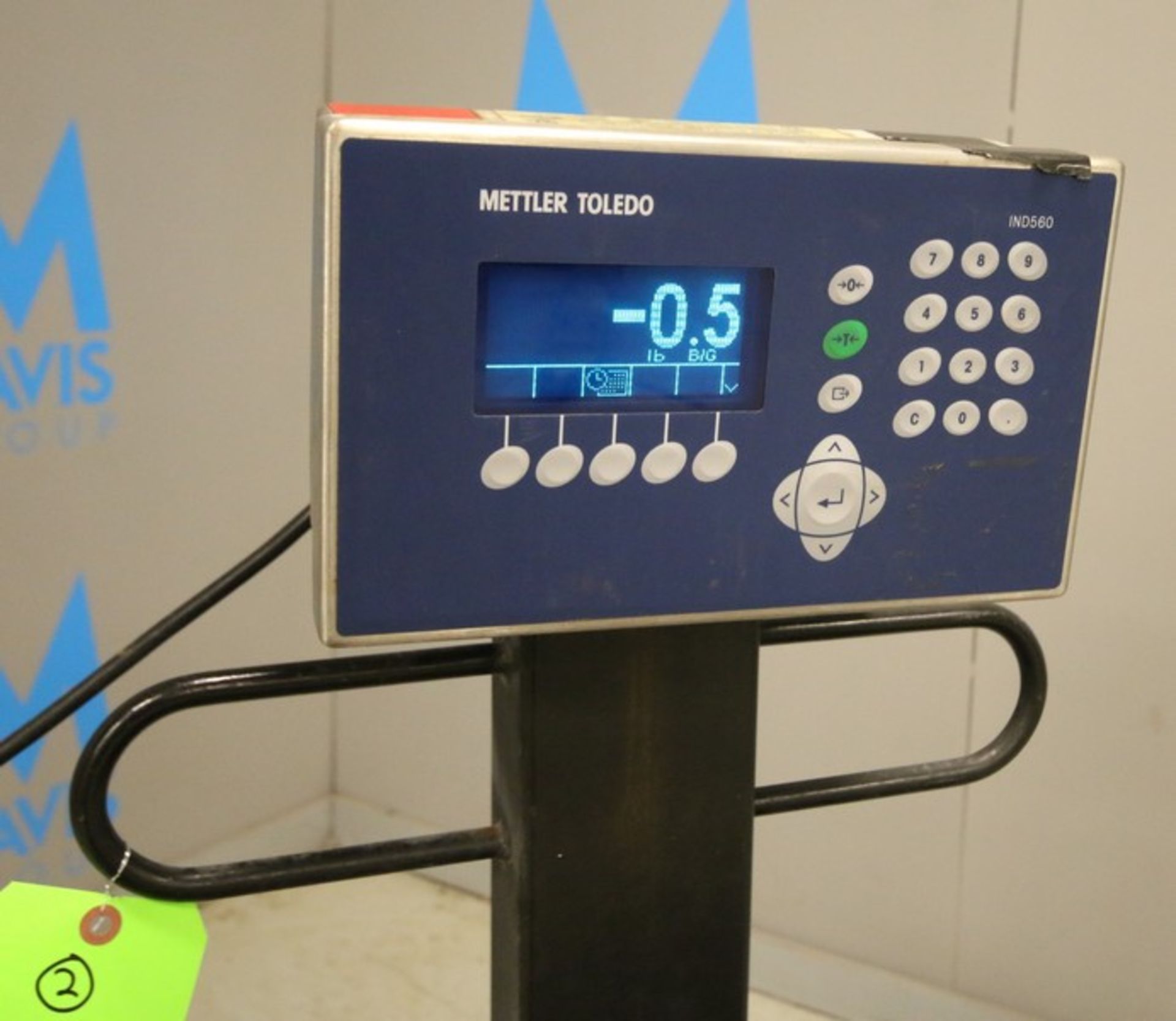 Mettler Toledo Portable Digital Platform Scale, Model IND560 Harsh, SN 0097899-6HK, with 42" x 42" - Image 3 of 5