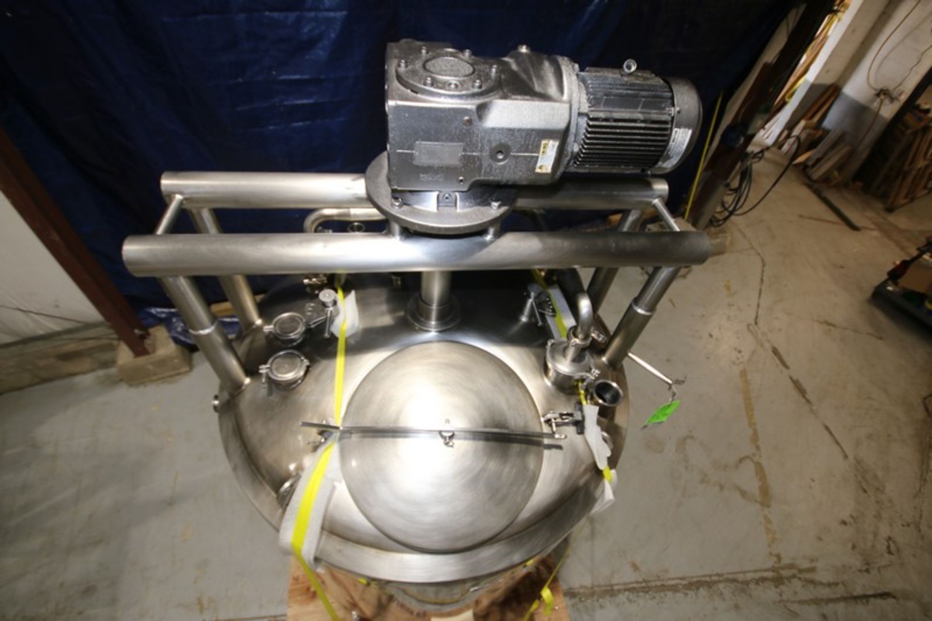 APV 400 Gallon Crepaco S/S Jacketed Dome Top Multiverter / Blender, SN K-2030, 316L Stainless, - Image 3 of 22