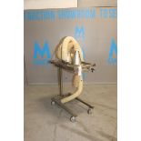 Dual Chute S/S Hood Unit, with (2) Collection Hoses, Hood Dims.: Aprox. 27-1/2" L x 16" W, Hood Sits
