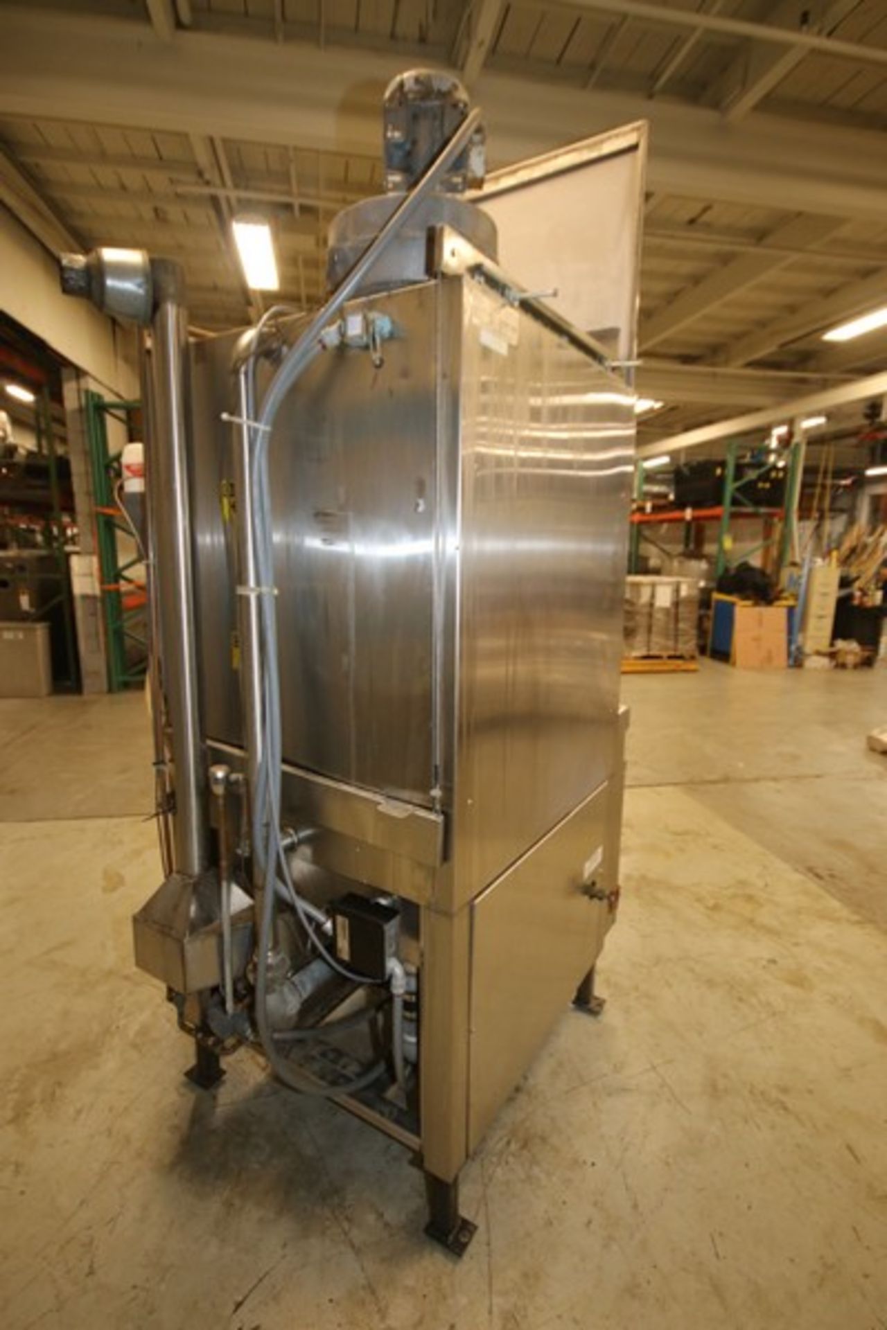 LVO S/S Pan Washer, Model FL14, SN 2211-0633-0434, Inside Dims. 32" W x 36" D x 320H, 208V, ( - Image 5 of 6