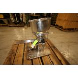 S/S Vibratory Feeder w/ 24" L x 3" W Vibratory Platform, w/ 14" W x 14" L Cone Bottom Hopper (INV#