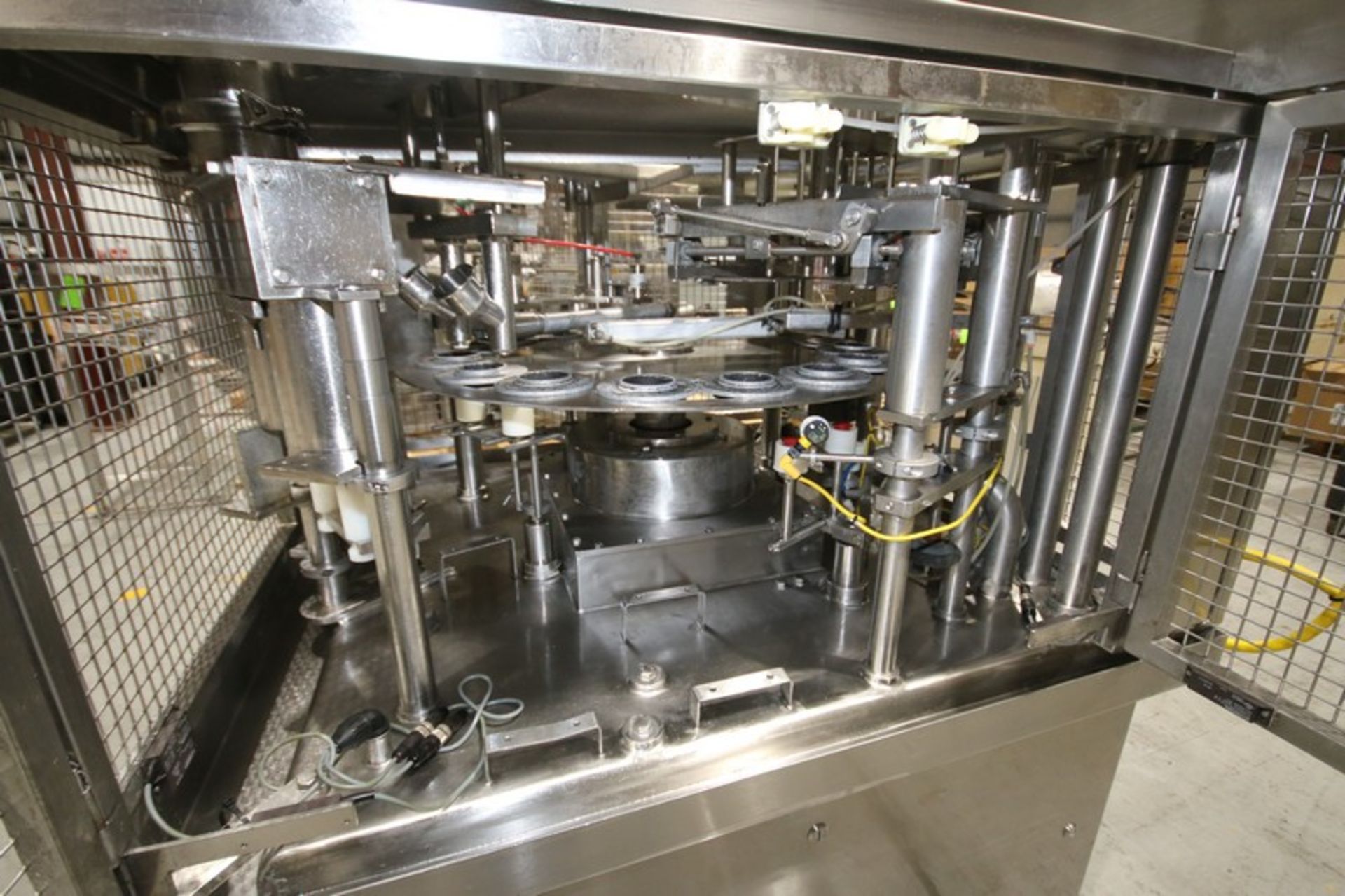 Osgood S/S Rotary Cup Filler, Model 2001-R, SN 232-790, with Filler Bowl, Cup Denester, 2-Head - Bild 8 aus 16