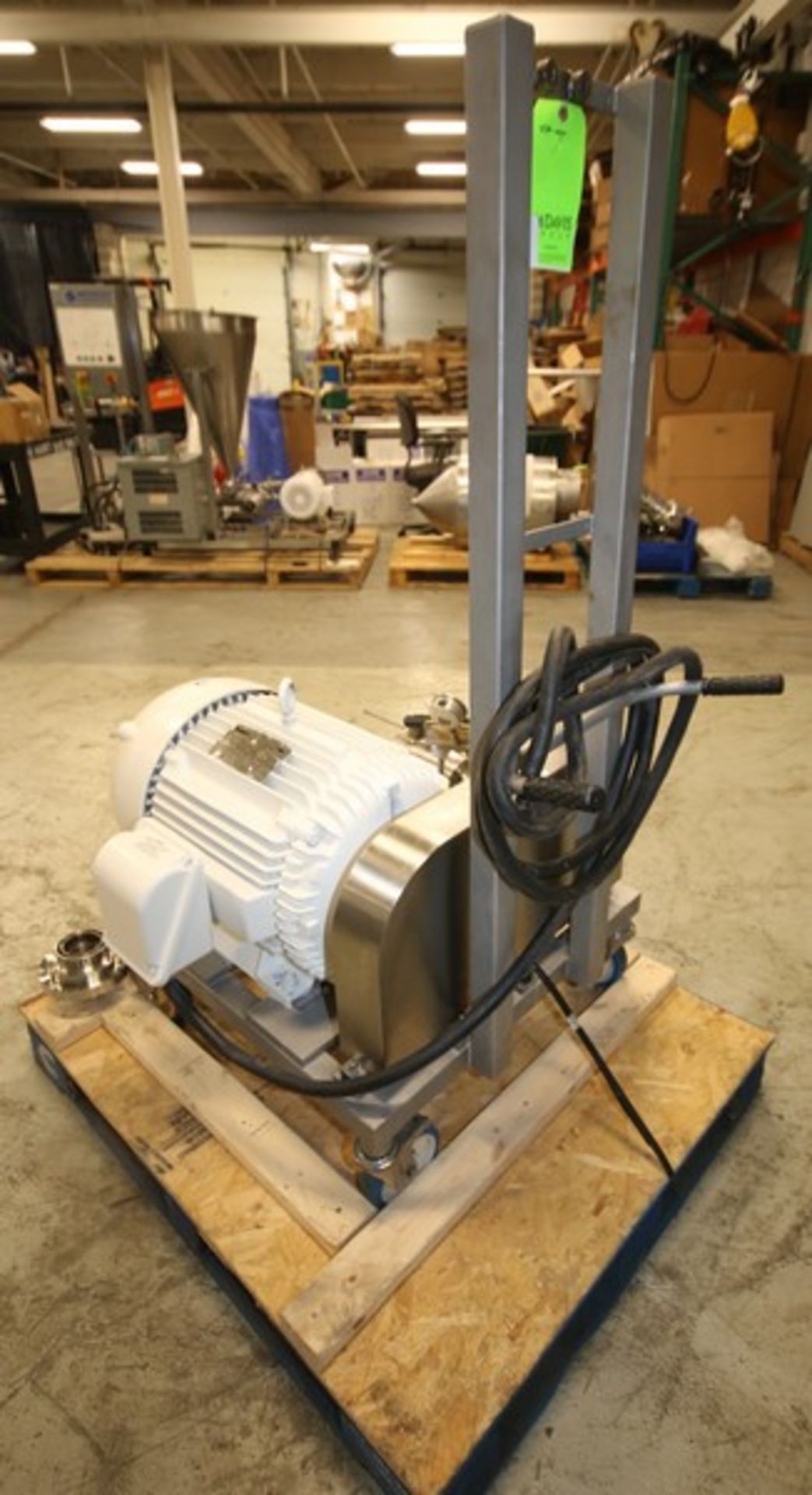 2020 Admix Boston S/S Shear Mill, Model QS-37-3, SN 66870-2, with 40 hp / 3545/5400 rpm Motor, 460 - Image 9 of 12