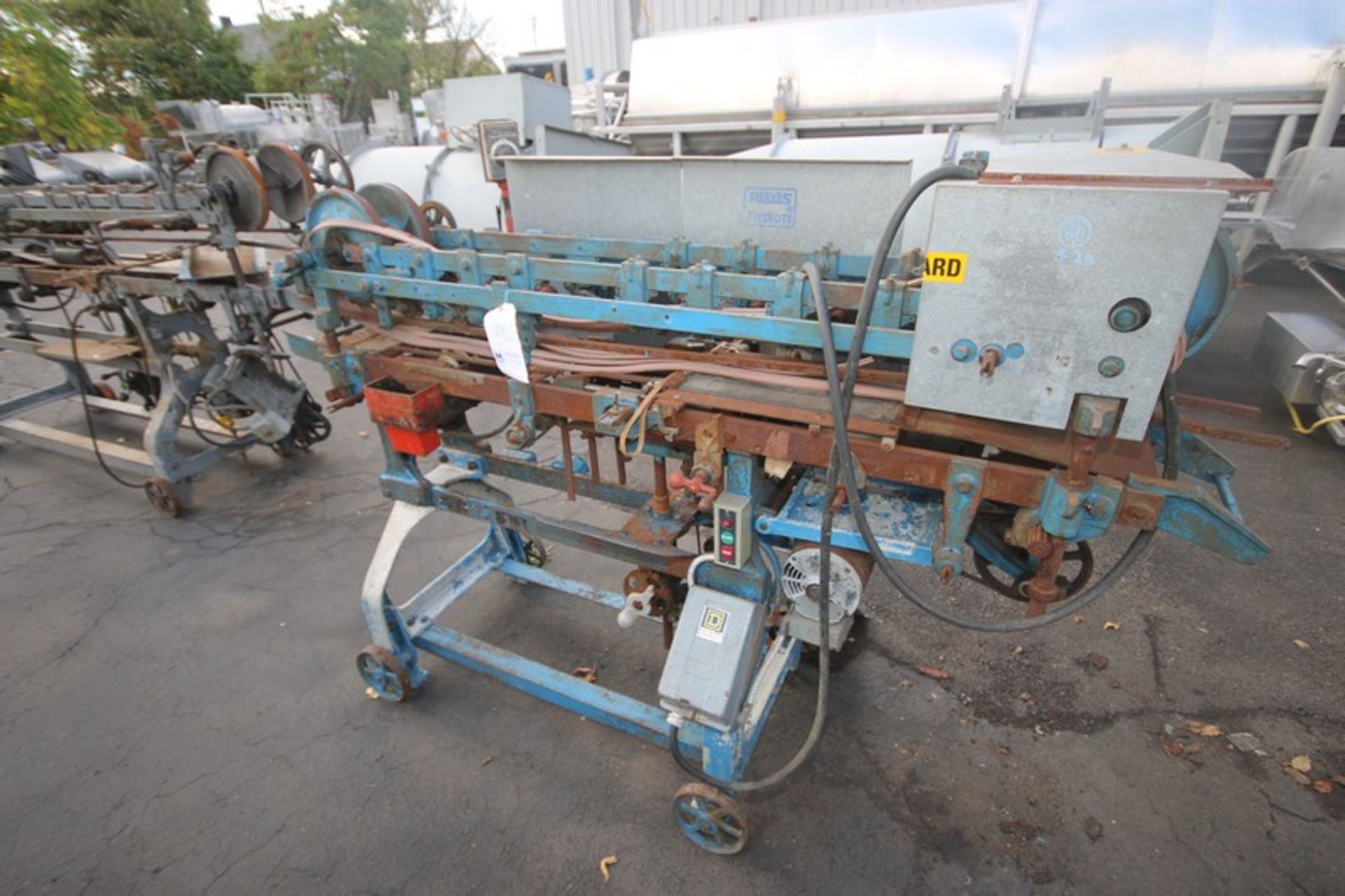 Burt Roll Through Labeling Machine, S/N 13465 - Possibly Missing Parts (INV#73223) (LOCATED AT MDG - Bild 2 aus 5