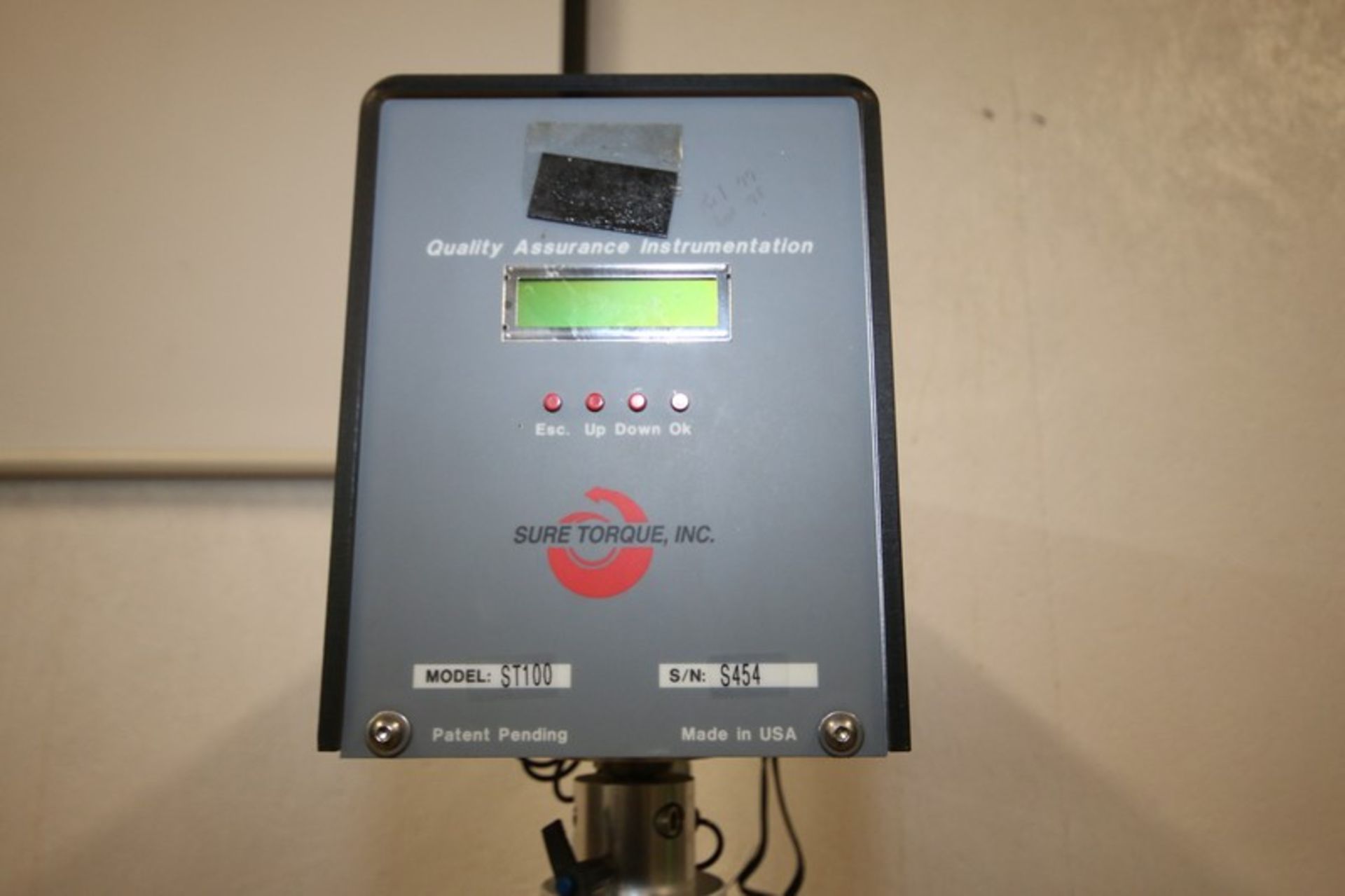 Sure Torque Inc. Torque Tester, Model ST100, SN 5454, 110V (INV#66952) (Located @ the MDG Auction - Image 5 of 6