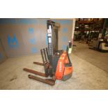 Toyota 2.500 lb. 24V Electric Pallet Stacker, Model 7BWS13, SN7BWS13, SN 7BWS13-41193, with Self