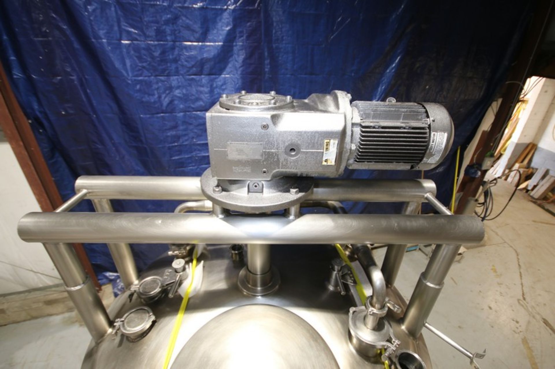 APV 400 Gallon Crepaco S/S Jacketed Dome Top Multiverter / Blender, SN K-2030, 316L Stainless, - Bild 4 aus 22