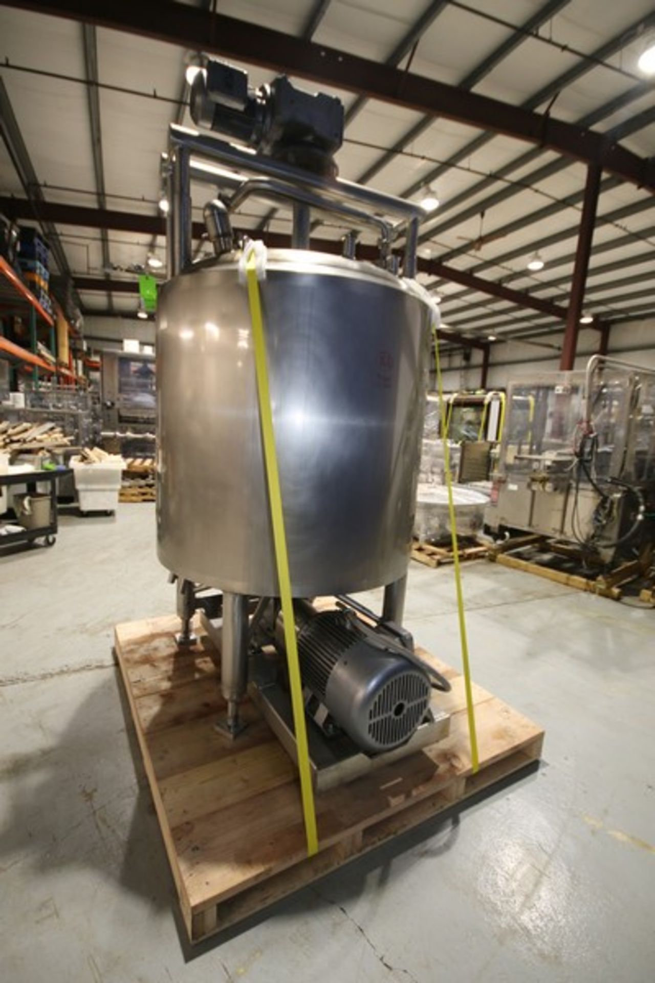 APV 400 Gallon Crepaco S/S Jacketed Dome Top Multiverter / Blender, SN K-2030, 316L Stainless, - Bild 7 aus 22