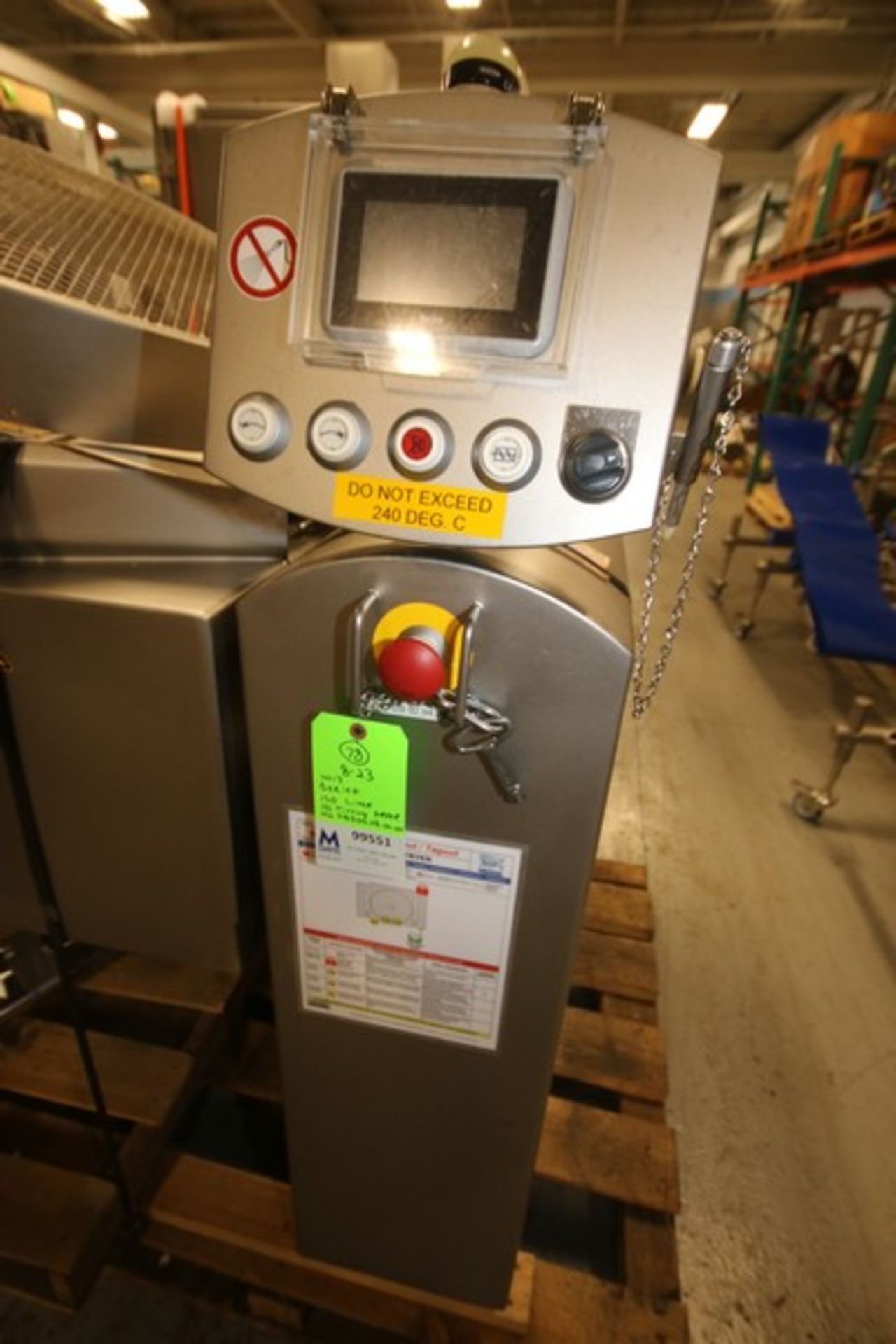2013 Berief 150 Liter S/S Tilting Fryer Type Tiltable Frying Pan 150 Liter with Agitator, SN 08300. - Image 5 of 9