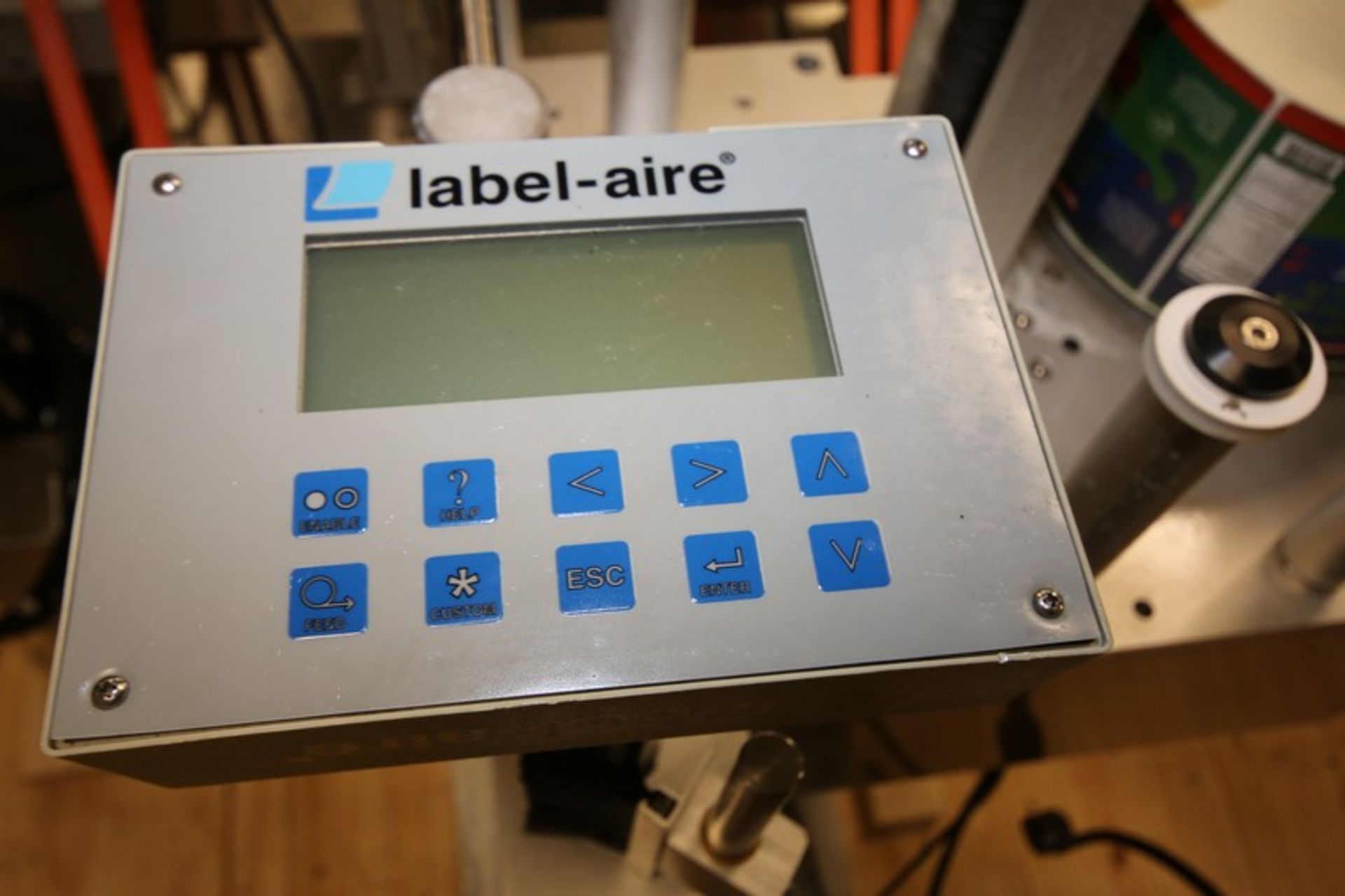 Labeler-Aire Inline S/S Labeling System, Model 5100 6" x 8' 3115NV 7" RH, SN 0335621111, with 6" W x - Image 12 of 14