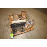 Pallet of Assorted Bakery Machine Parts, Including Conveyor Parts with (2) 32" L Rollers, 27" W