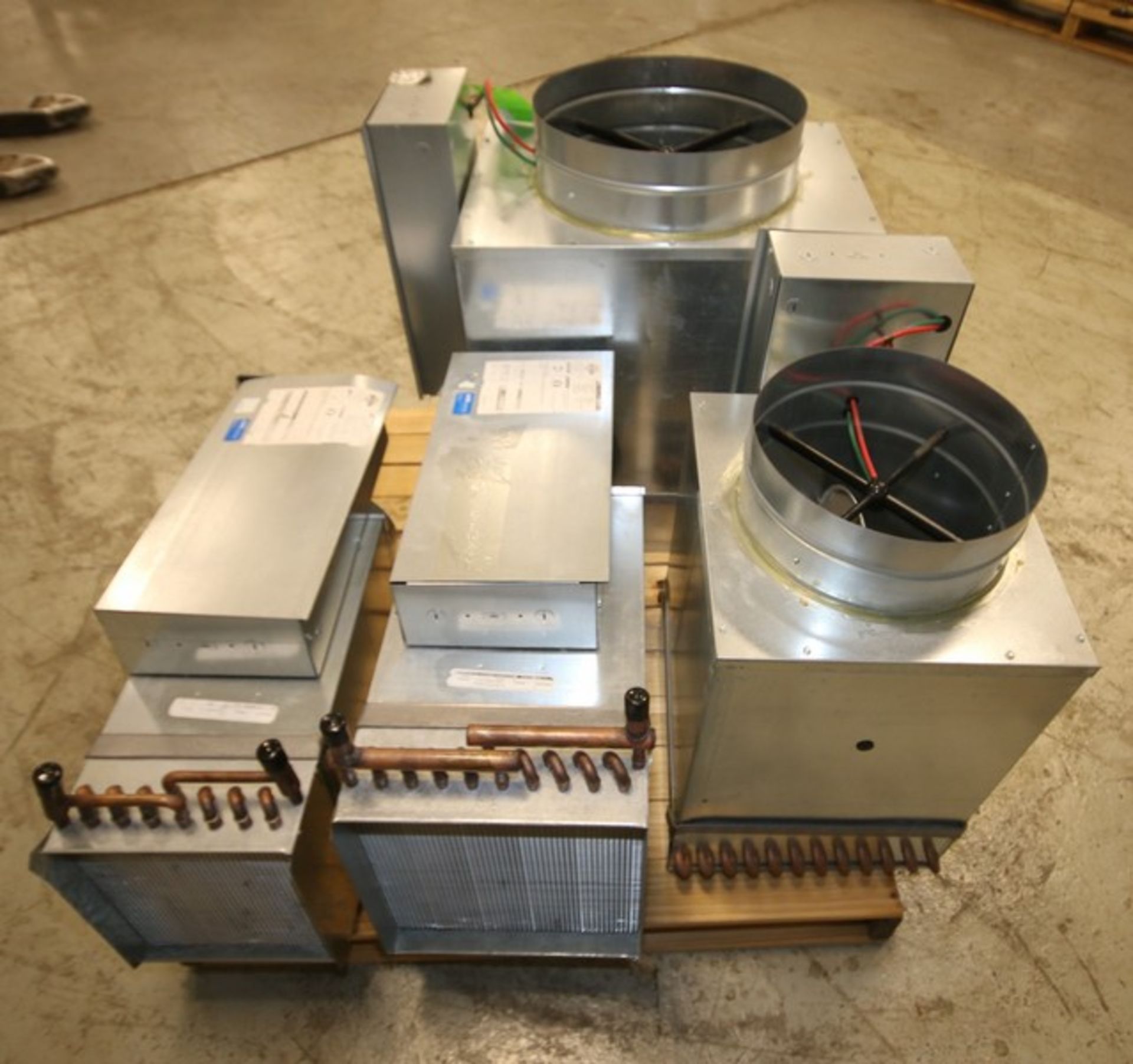 Lot of (4) Assorted Air Distribution / Price 16", 12", 8" & 10" Evaporator Coils, Order #560899, - Image 3 of 7