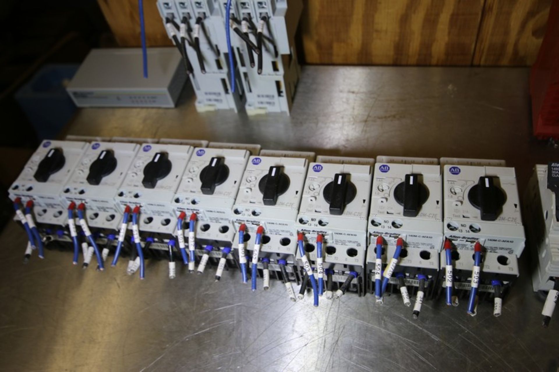 Production Control Panel Electrical Including Allen Bradley 10 - Slot PLC Controller - Cat. No. - Image 9 of 11