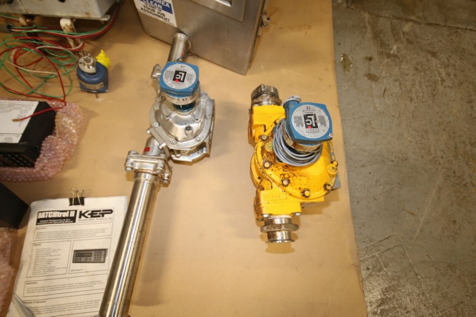 Pallet of Assorted Flow Meters with Read Outs with Read Outs Including (2) LC (Liquid Controls) 2" - Image 2 of 4