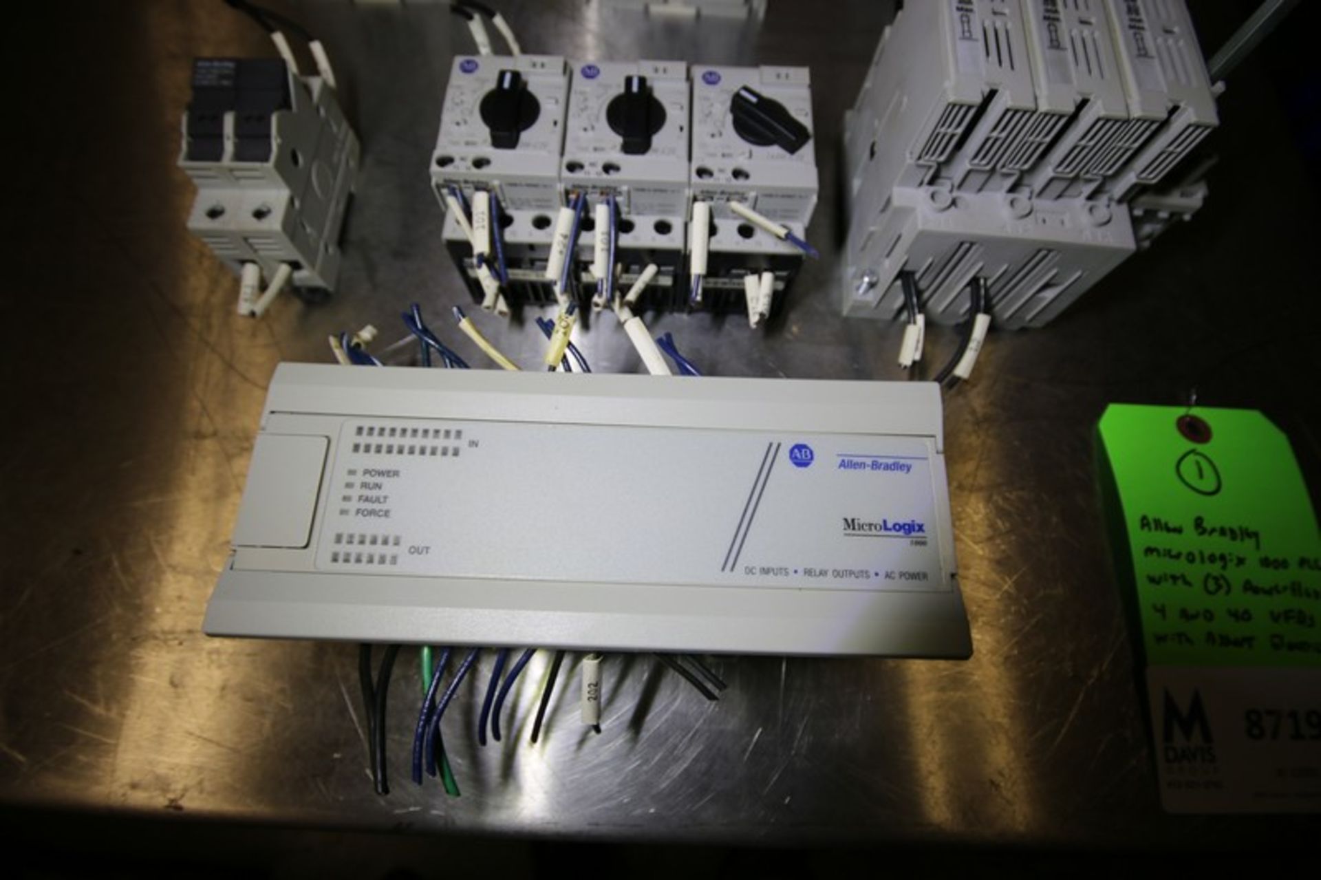 Production Control Panel Electrical Includes Allen Bradley Micrologix 1000 PLC Controller - Cat. No. - Image 2 of 10