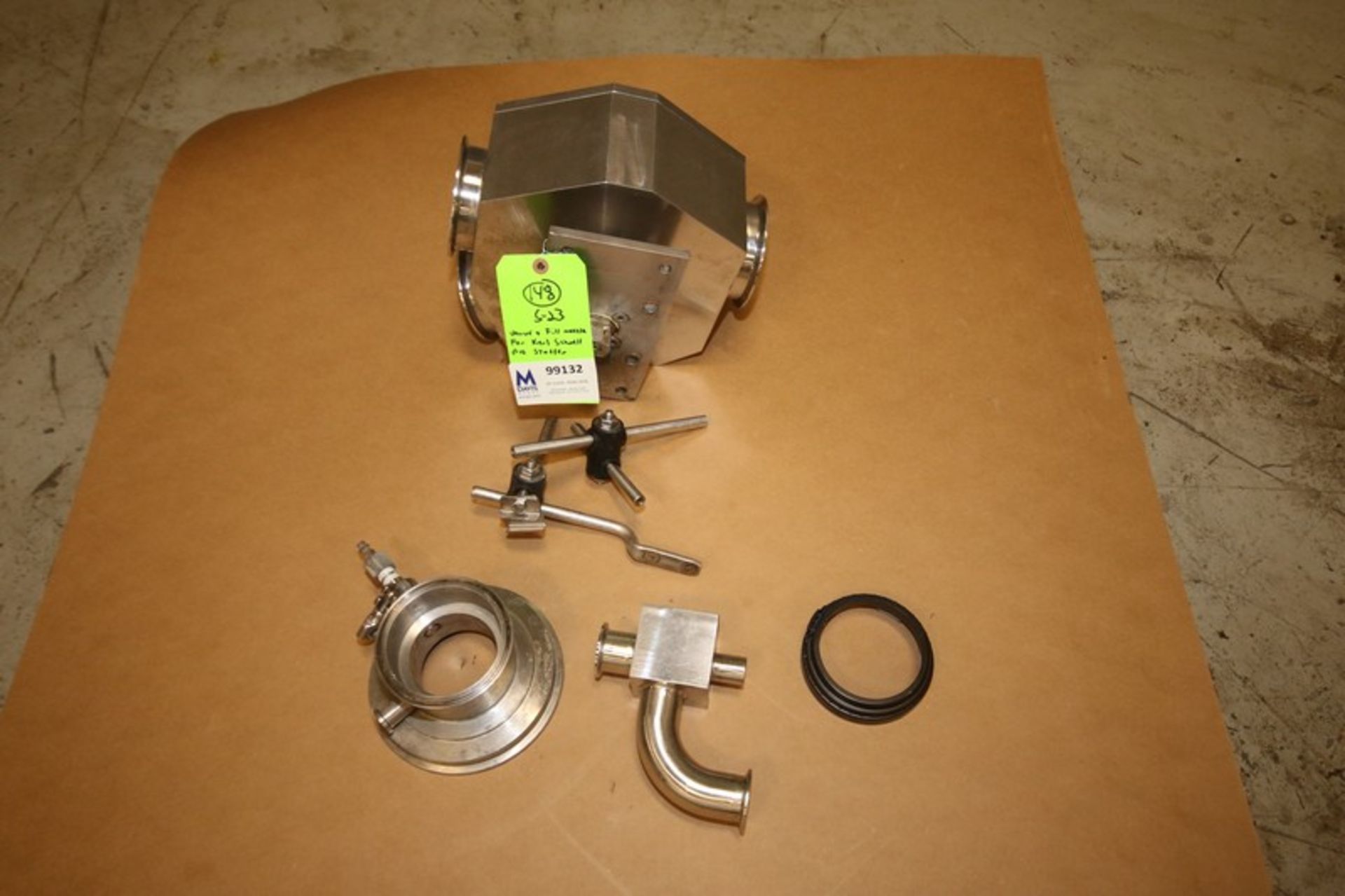 Karl Schnell P10 Stuffer Parts with S/S Valve & Fill Nozzle (INV#99132) (Located @ the MDG Auction