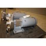 Fristam Aprox. 10 hp Centrifugal Pump, S/N FP17320203057, with Aprox. 2" x 3" Clamp Type Inlet/