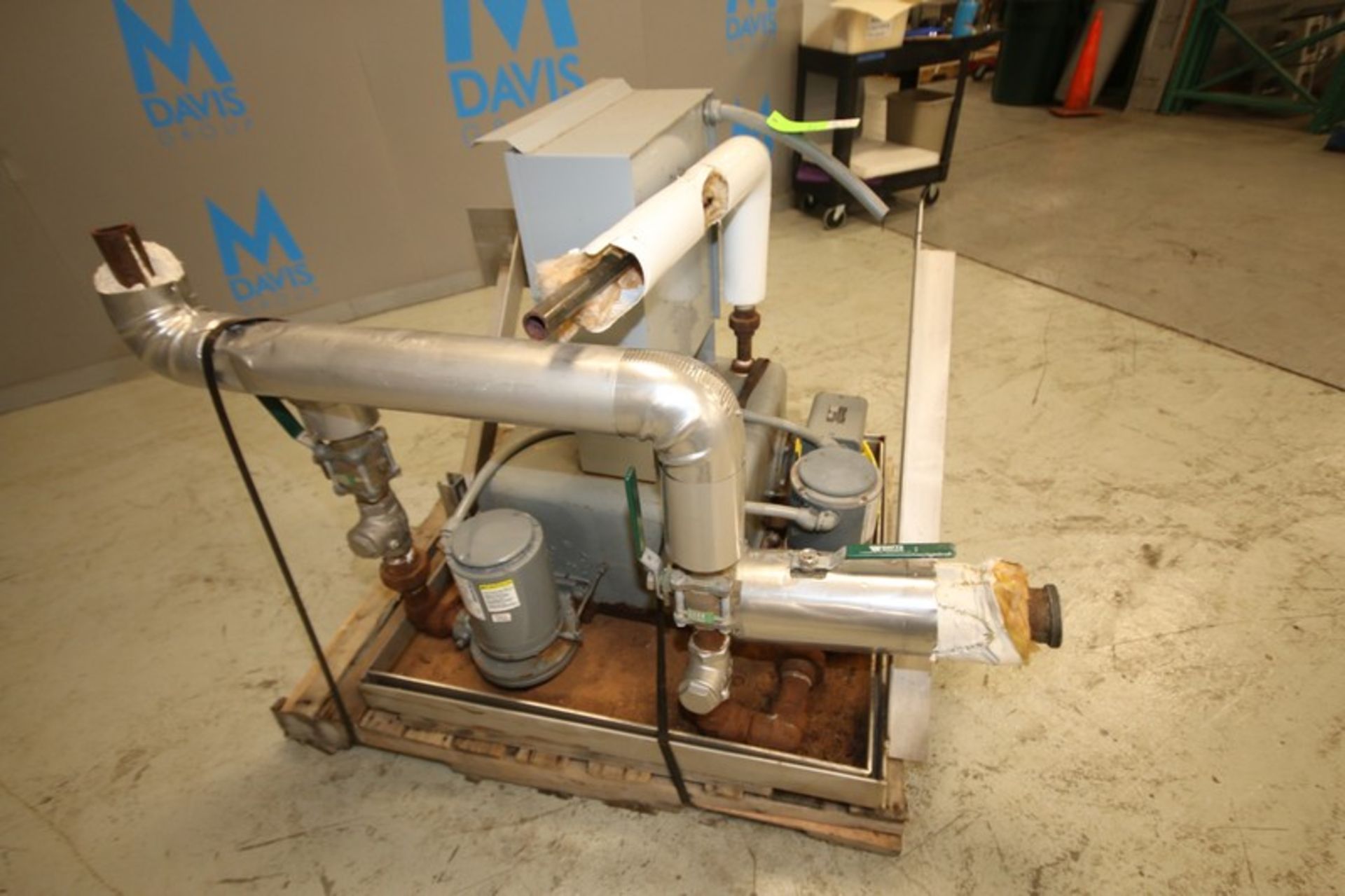 Condensate System with Tank, (2) 3/4 hp/3459 rpm Pumps & Controls, 08-230/460V, Mounted on S/S Frame - Bild 2 aus 5