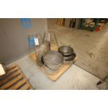 Lot of Assorted S/S Strainers, with S/S Stands (INV#80550) (Located @ the MDG Auction Showroom in