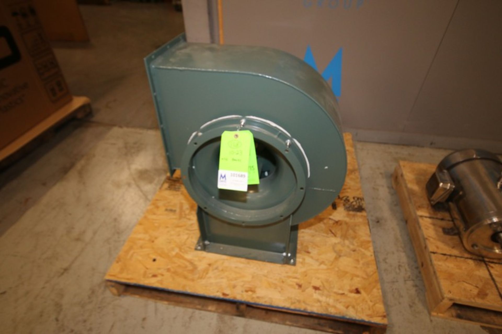 New NYB Blower, Type 12 PLR, Shop #2019-08380-01, Connection Size - 9" W x 14" H, 2300 cfm (INV# - Image 2 of 5