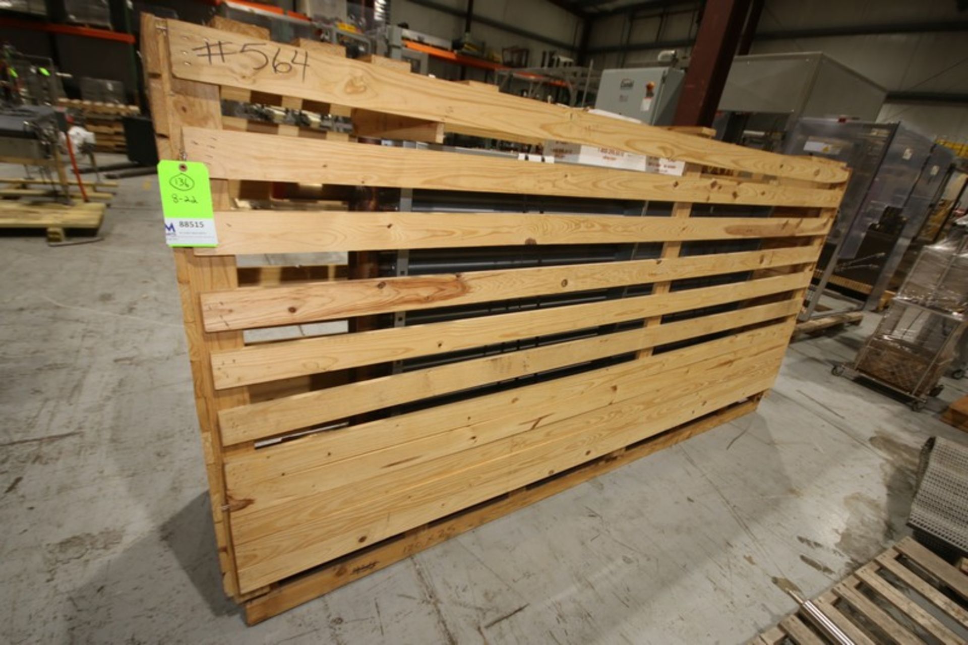 New Climate Craft Inc. 89" L x 48" H x 10" W Aluminum Coil, New in Crate, SN 25229 (INV#88515)(