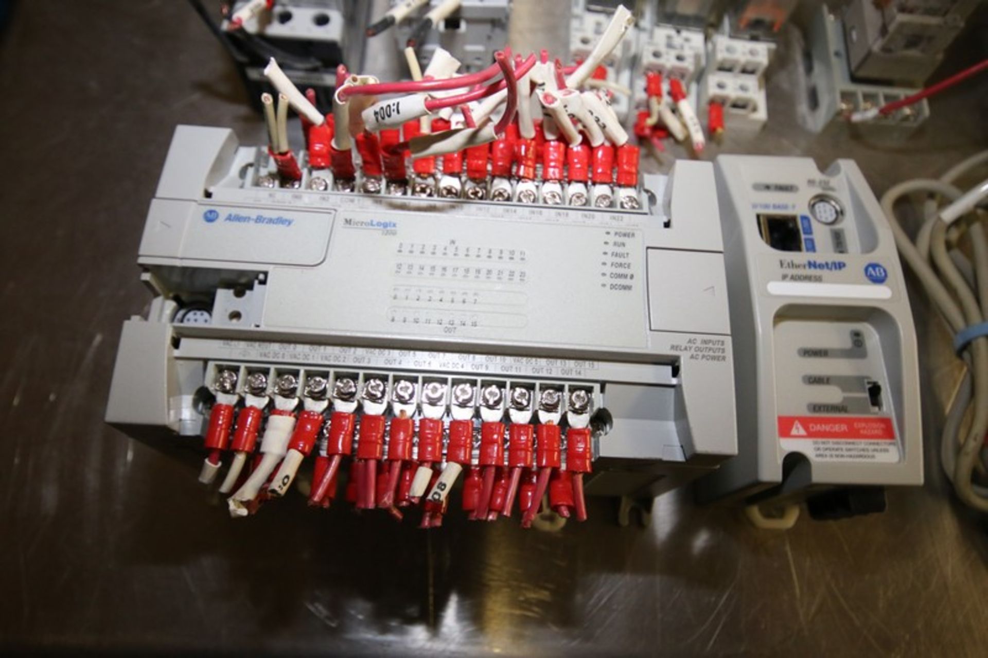 Production Control Panel Electrical Includes Allen Bradley Micrologix 1200 PLC Controller - Cat. No. - Bild 2 aus 6