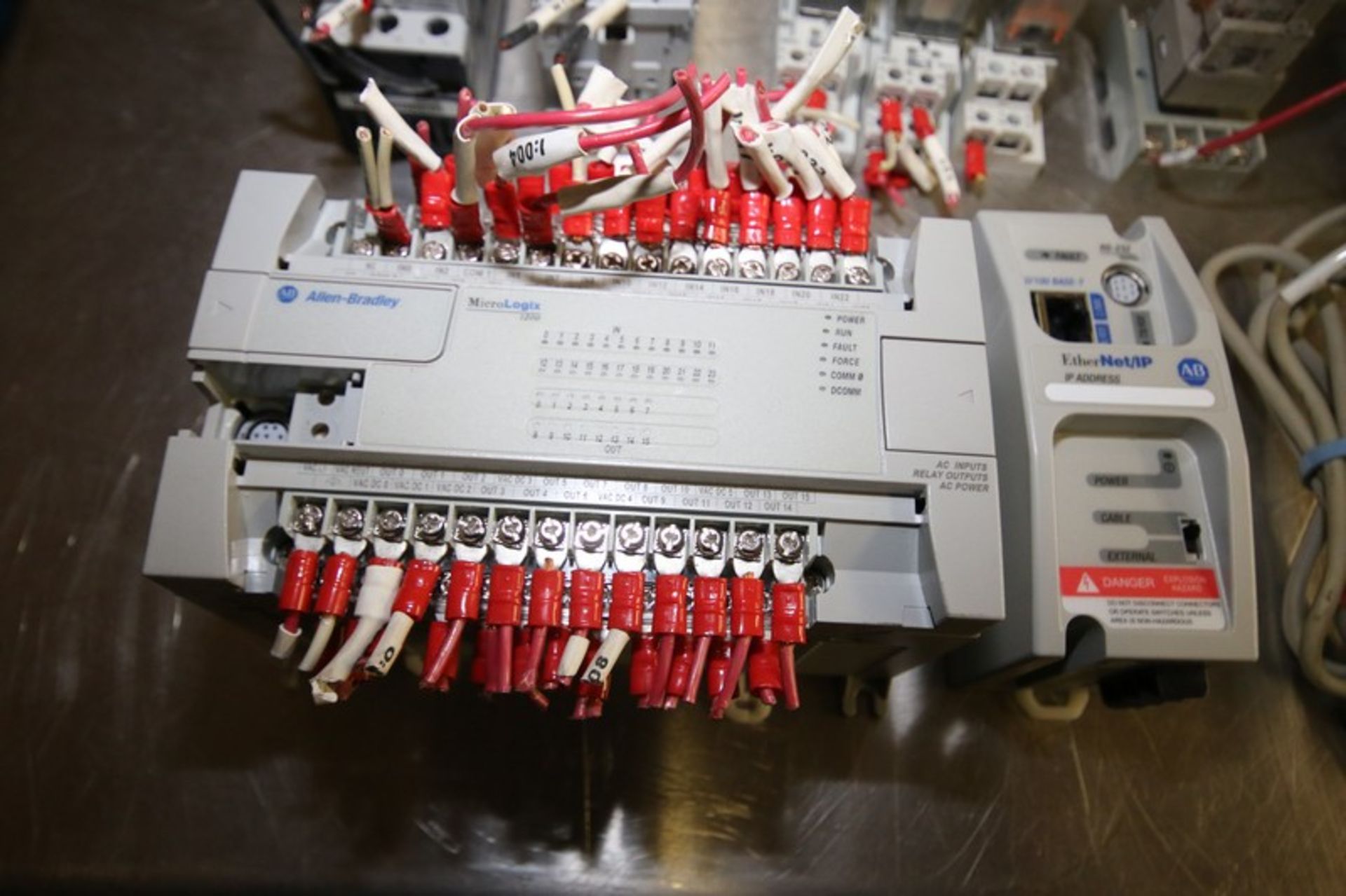 Micrologix Cable Panel Production Control Panel Electrical Includes Allen Bradley Micrologix ...