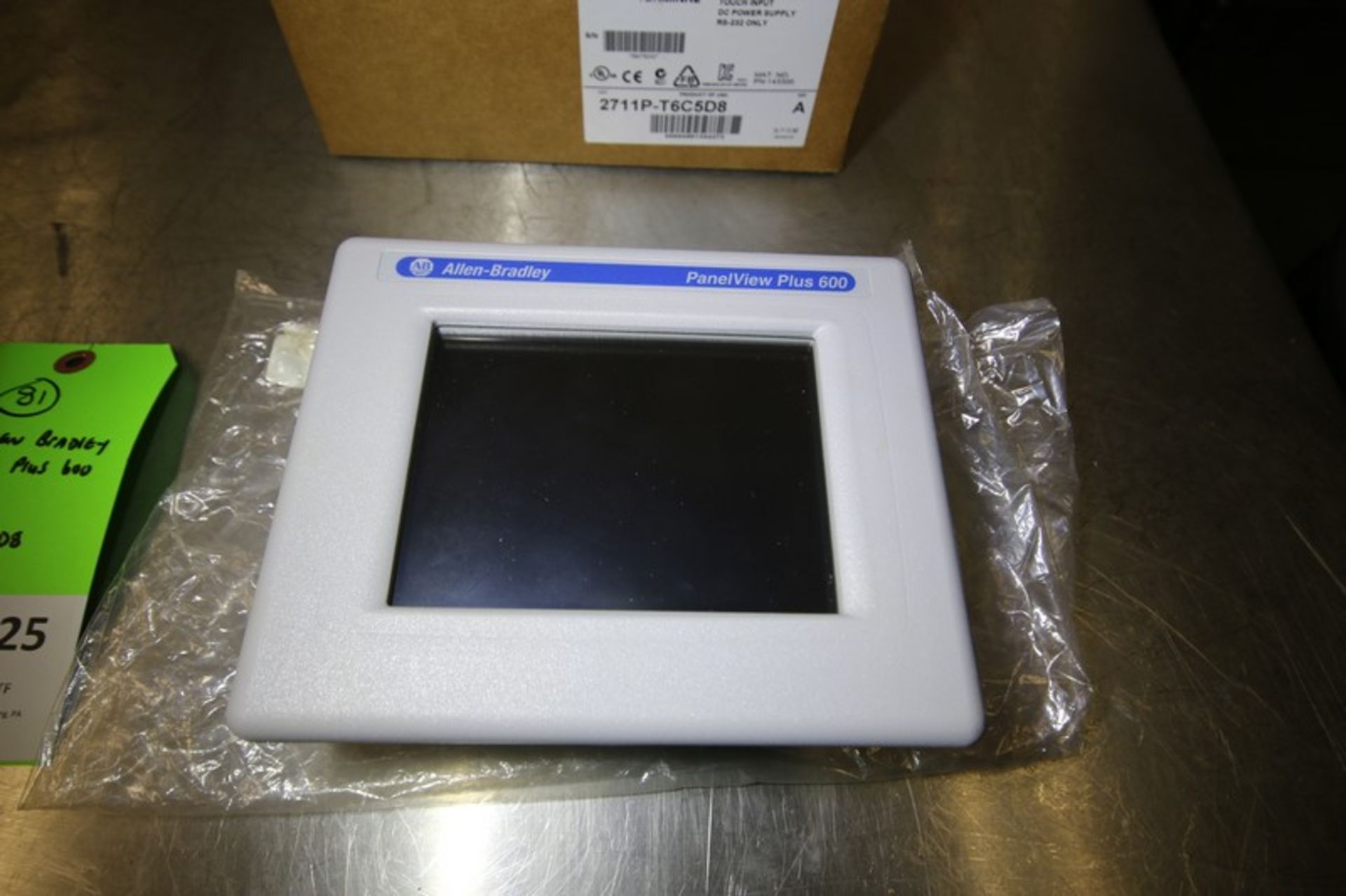 New Allen Bradley 6" Panelview Plus 600, Cat. No. 2711P-T6C5D8 Series A (INV#88425)(Located @ the - Image 2 of 3