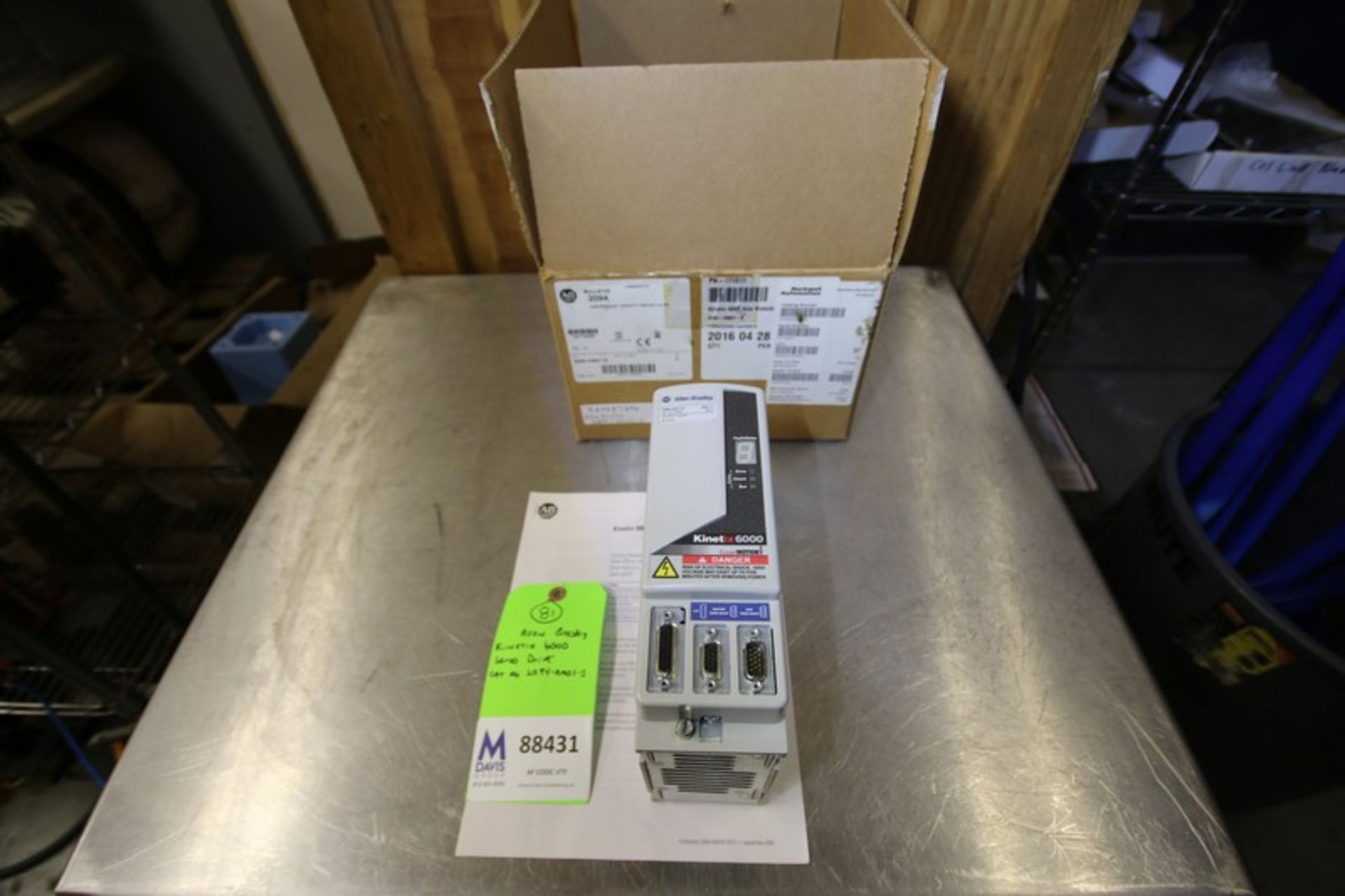 Allen Bradley Kinetix 6000 Servo Drive Axis Module Cat. No. 2094-AM01-S Series C, 200/230V (INV#