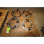 Lot of (4) 16" Mixer Bowl Dollies / Truck (INV#101657) (Located @ the MDG Auction Showroom in