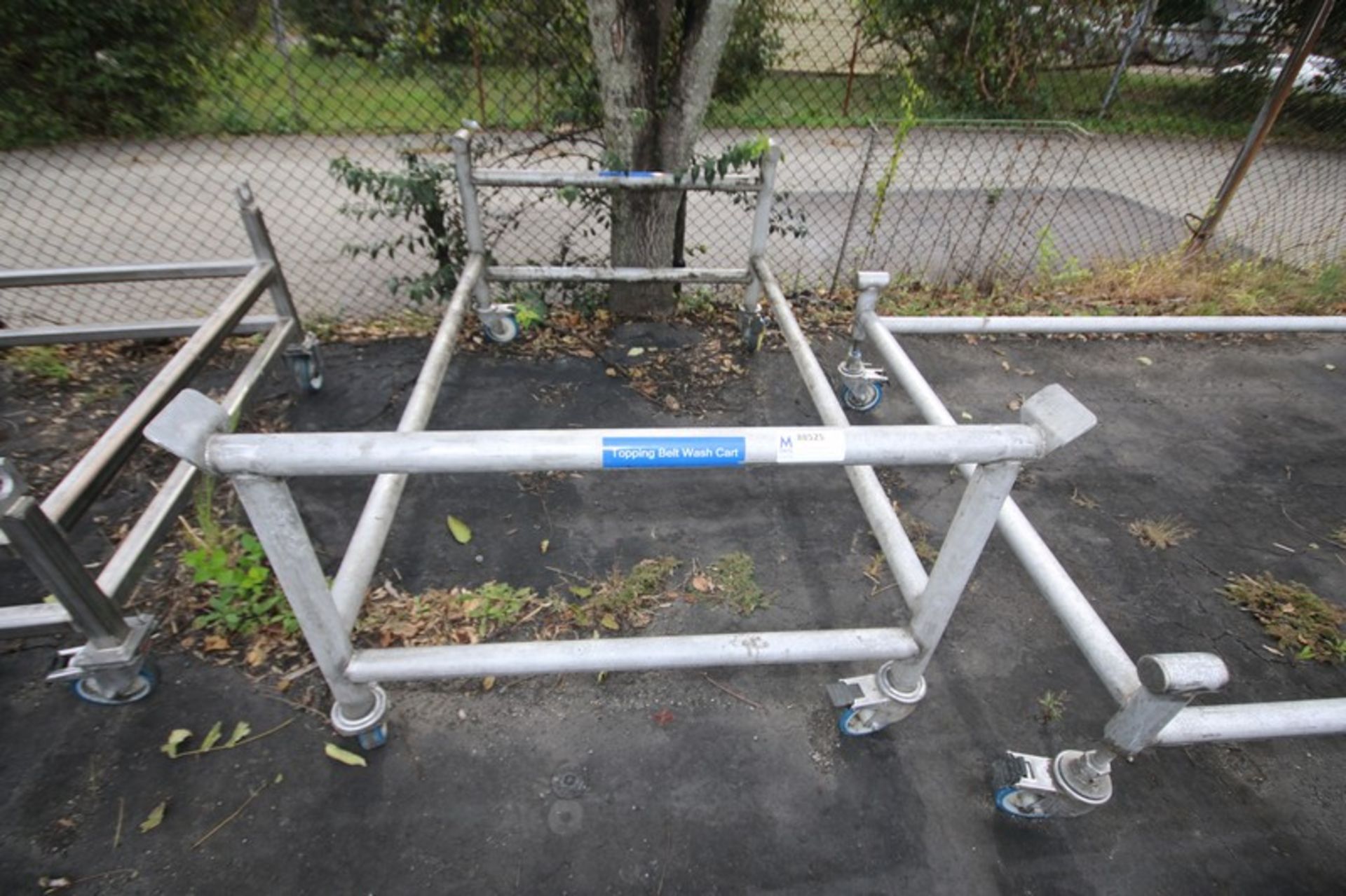 75" L x 48" W x 33" H Topping Belt Wash Cart (INV#88525)(Located @ the MDG Auction Showroom in Pgh.,