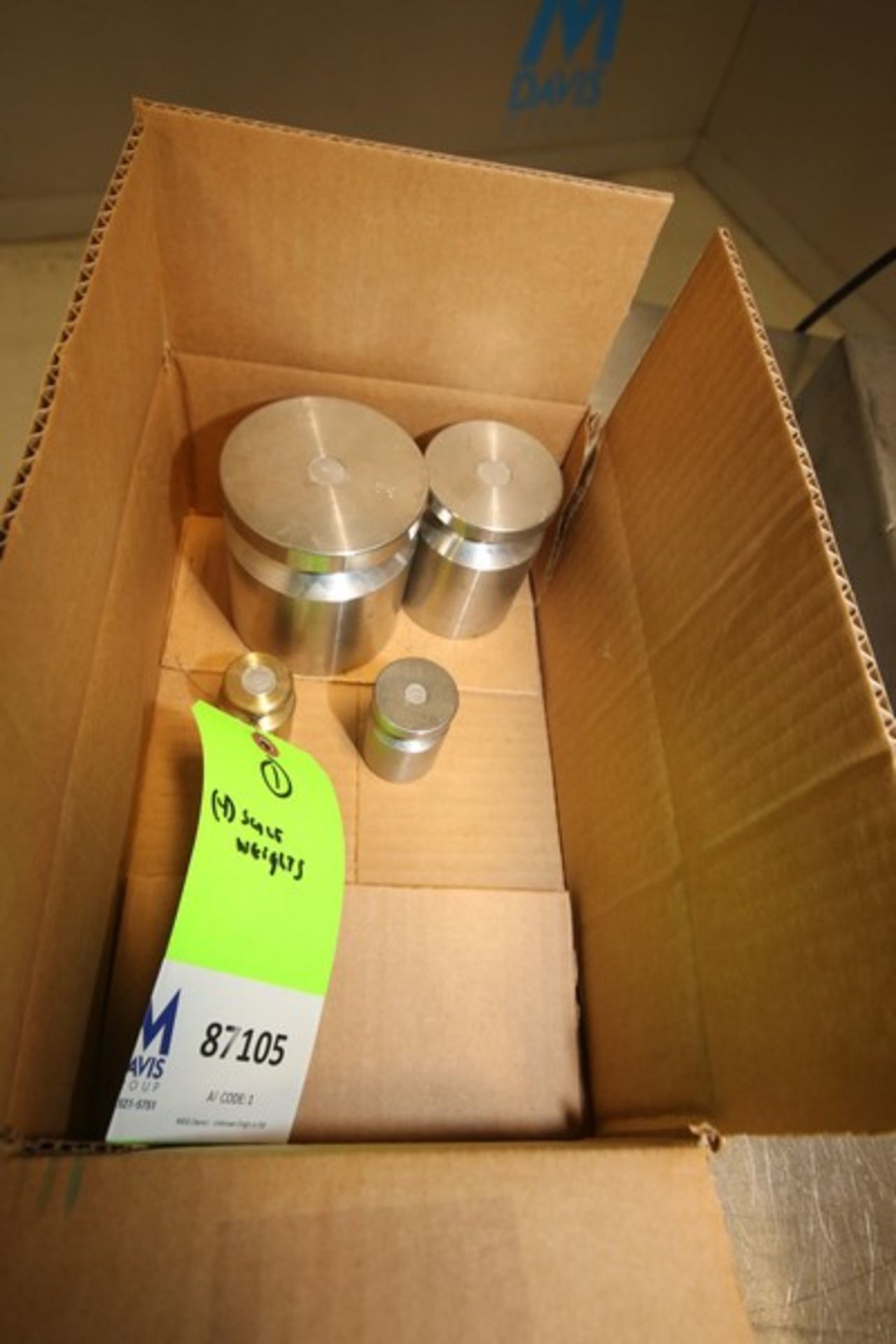 Lot of (4) Scale Weights Including 300g, 1 lb, 5 lb & 10 lb (INV#87105)(Located @ the MDG Auction